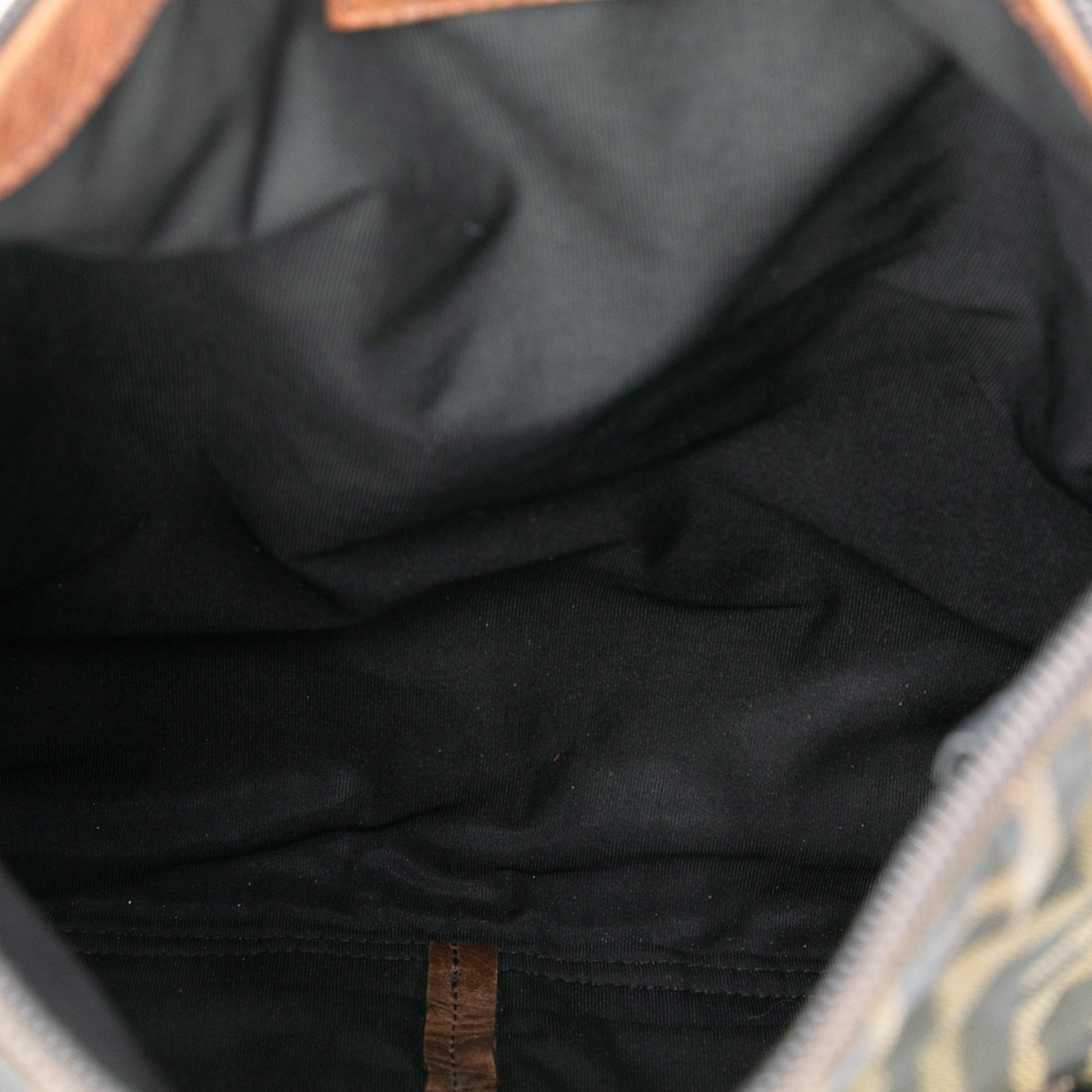 Fendi Zucca Canvas FF Flat Messenger Bag