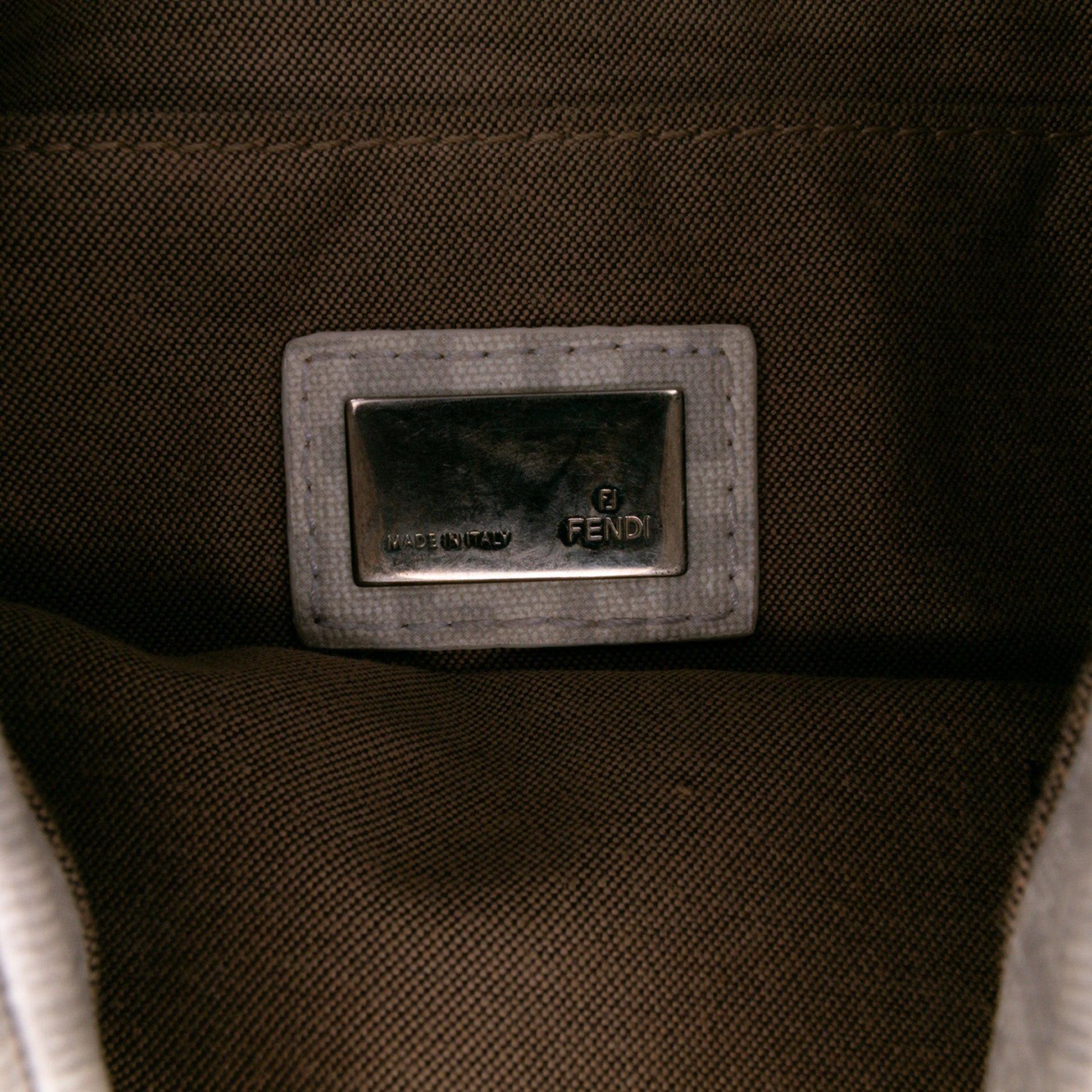 Fendi Zucchino Canvas Mama Forever Crossbody