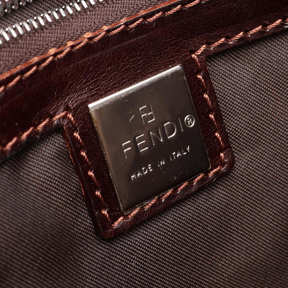 Fendi Zucca Canvas Tote