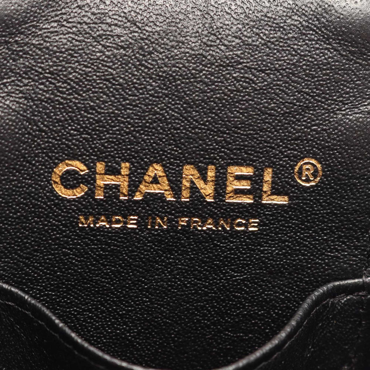Chanel CC Quilted Lambskin Vanity Case