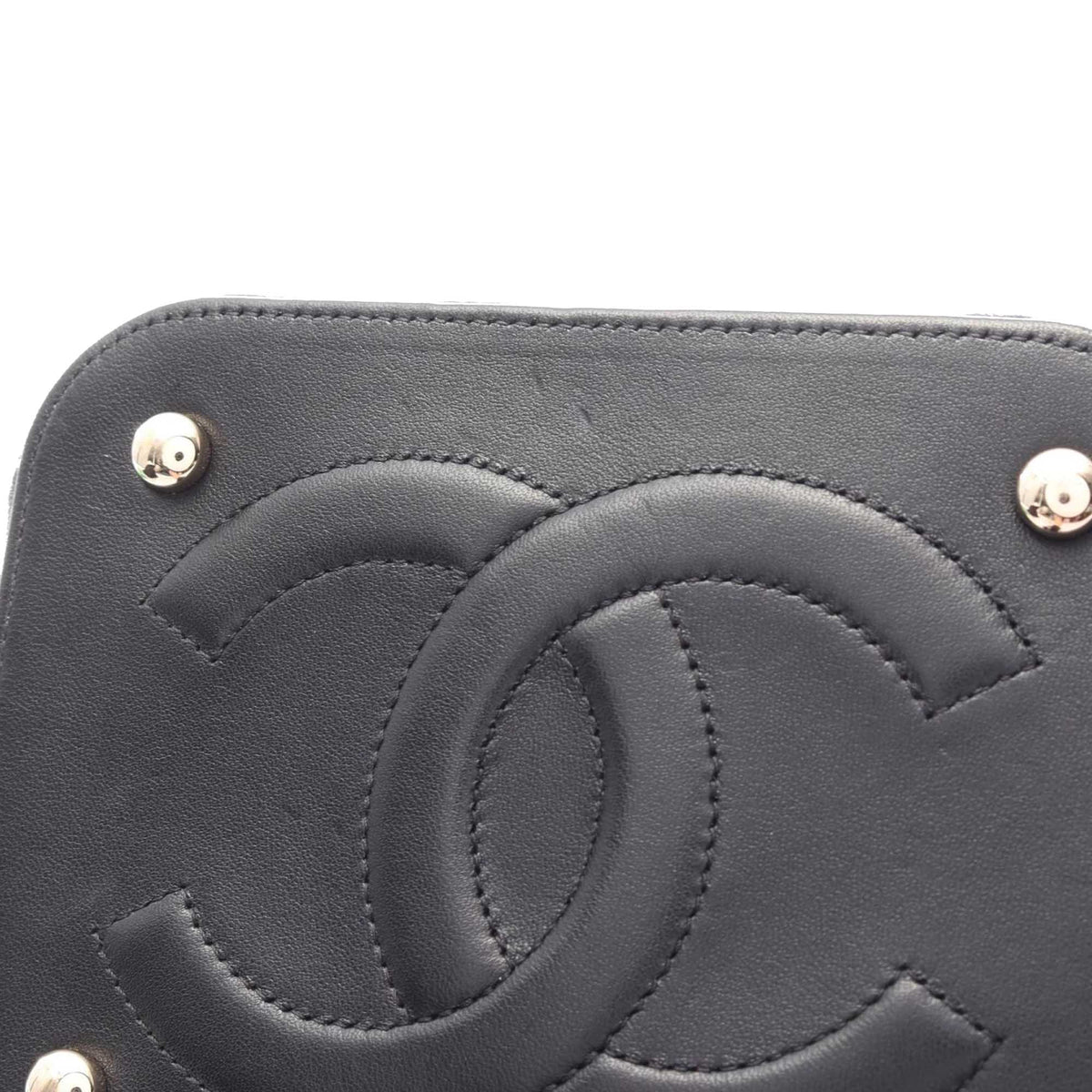 Chanel CC Quilted Lambskin Vanity Case
