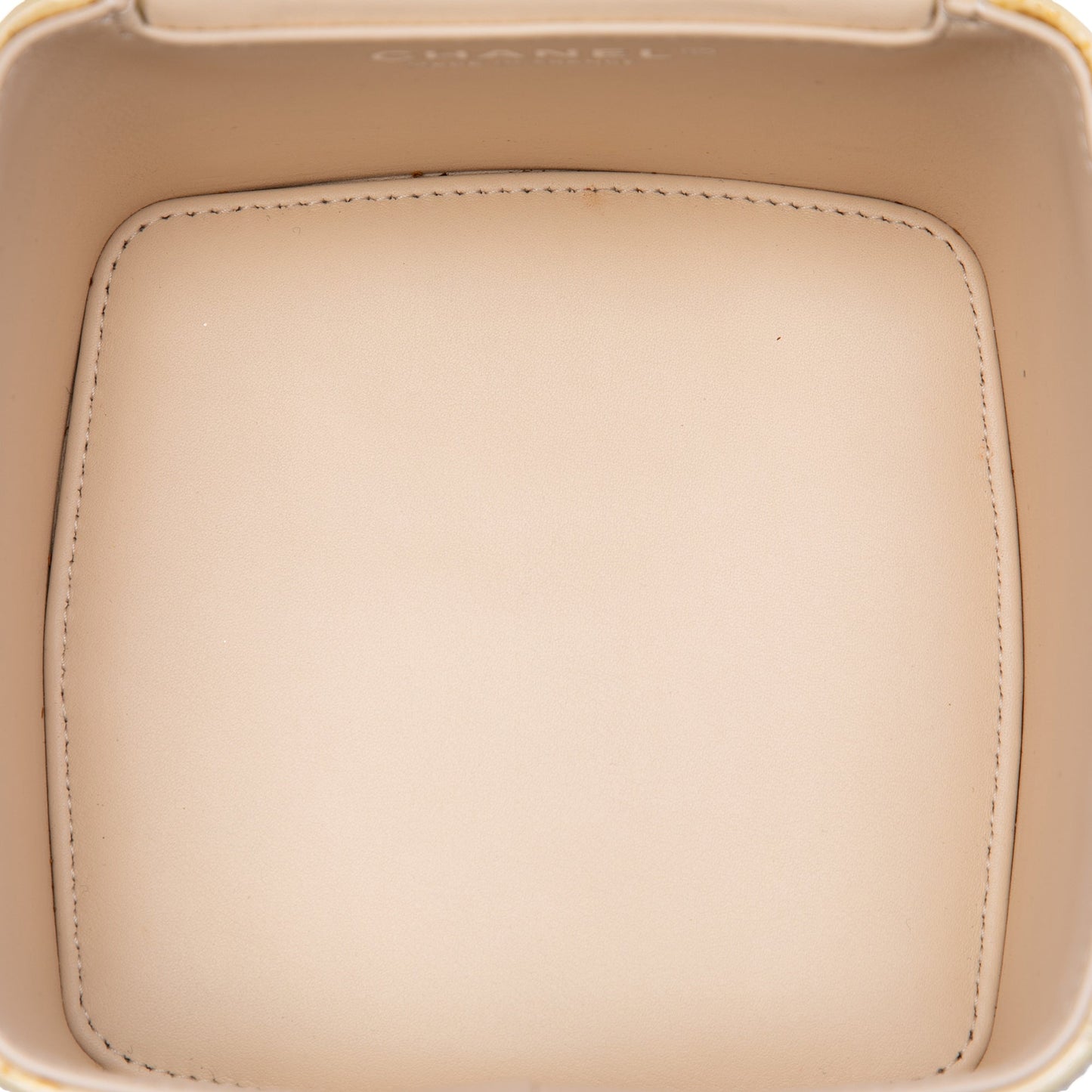 Chanel Mini CC Quilted Patent Vanity Bag