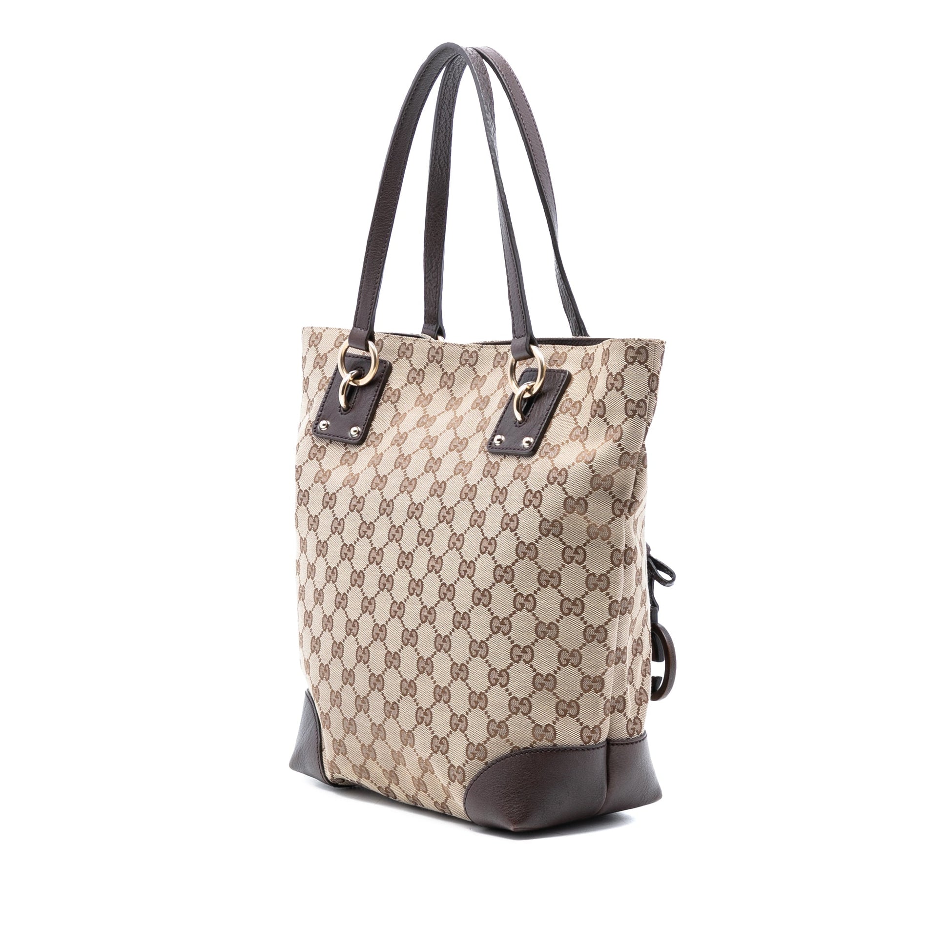 Gucci GG Canvas GG Charm Tote