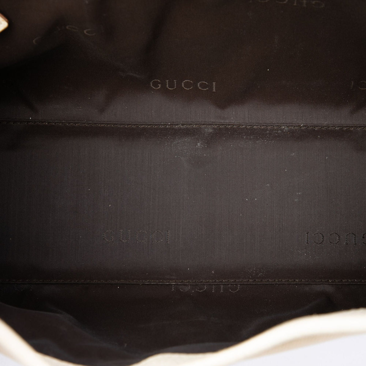 Gucci Canvas Jackie Bardot Shoulder Bag