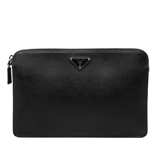 Saffiano Clutch