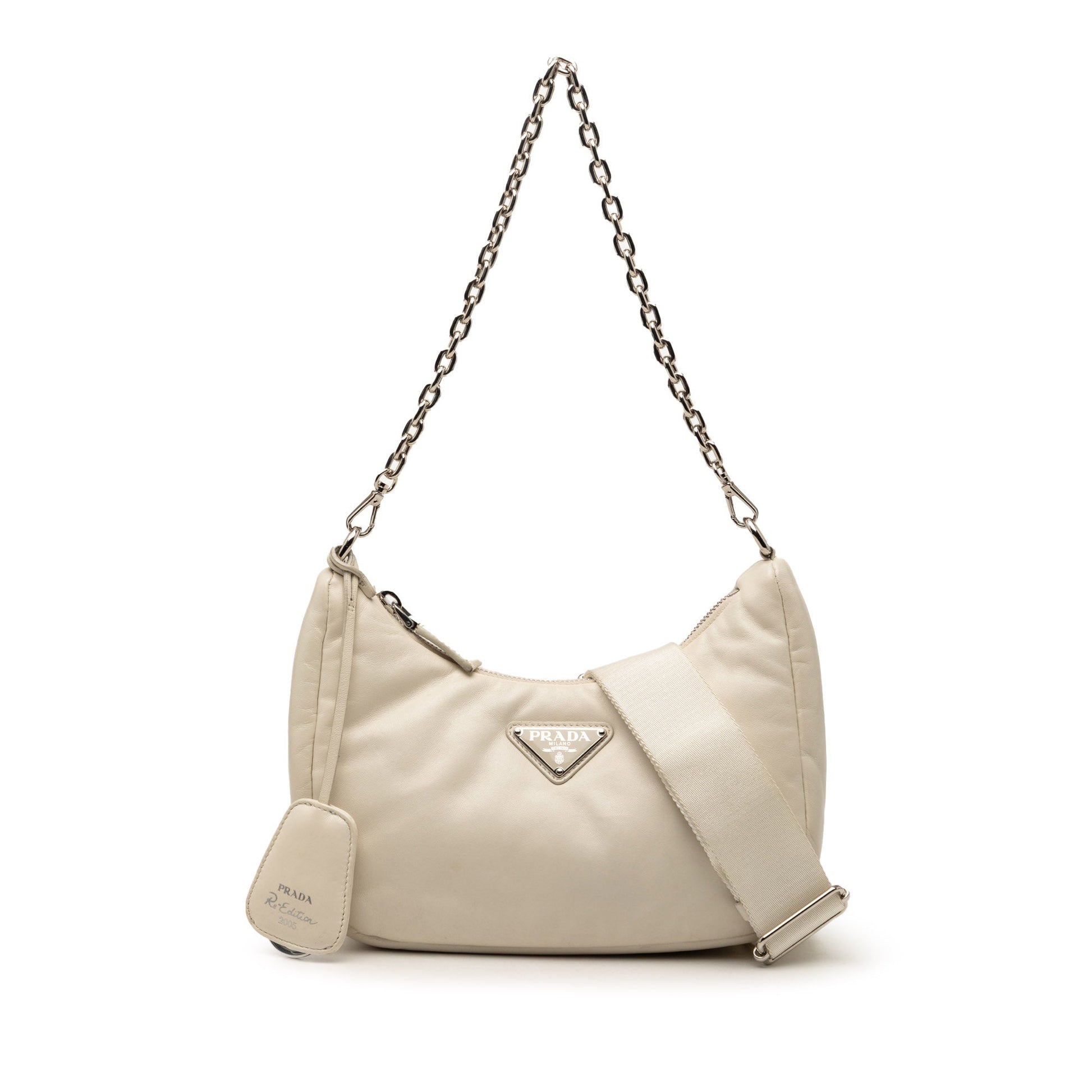 Prada Nappa Soft Padded Re Edition 2005 Satchel