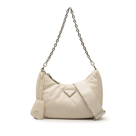 Prada Nappa Soft Padded Re Edition 2005 Satchel