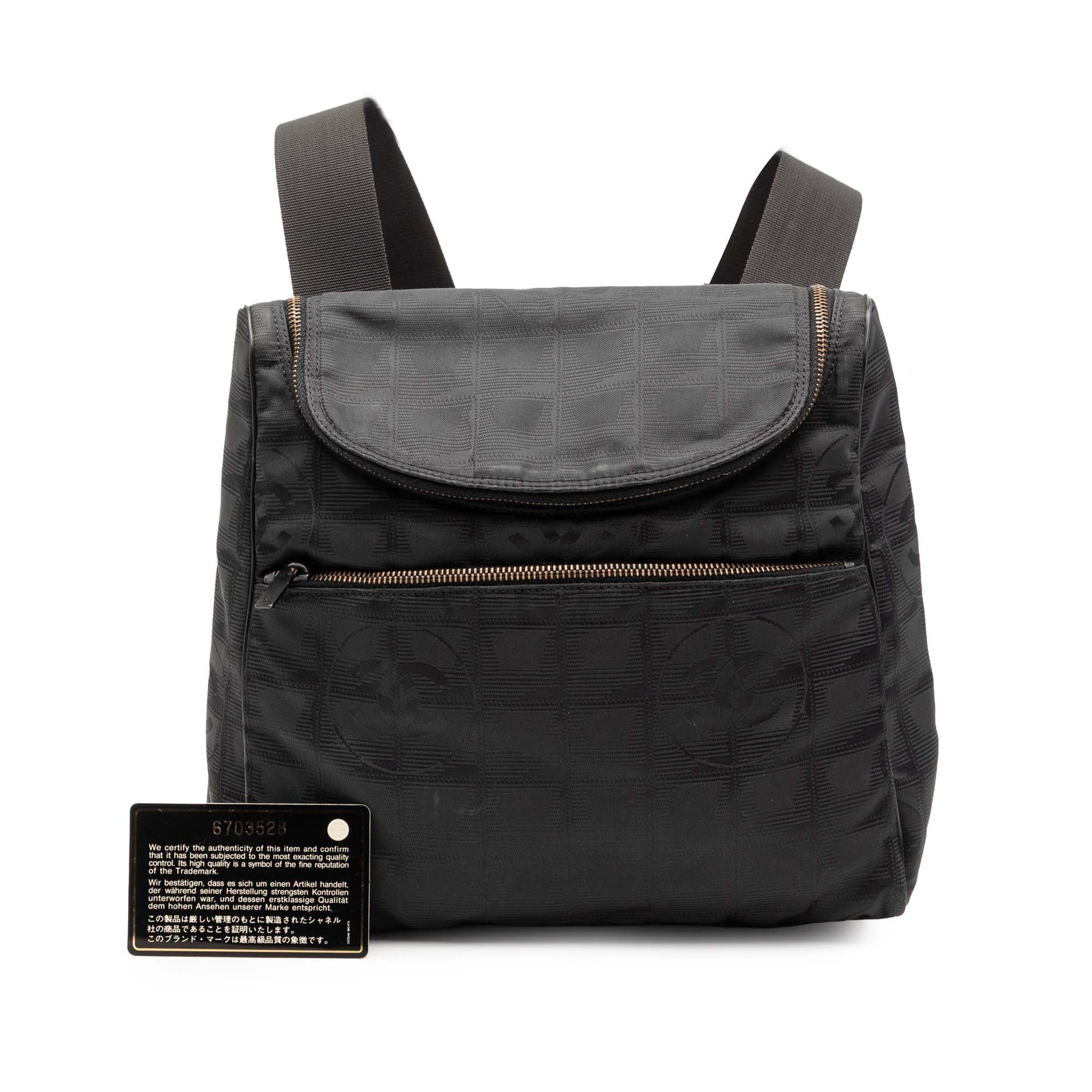 Chanel New Travel Line Nylon Convertible Backpack