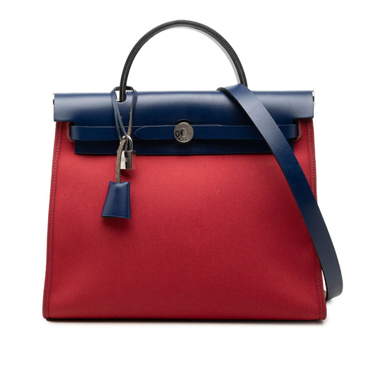 Hermès Toile Herbag Zip 31