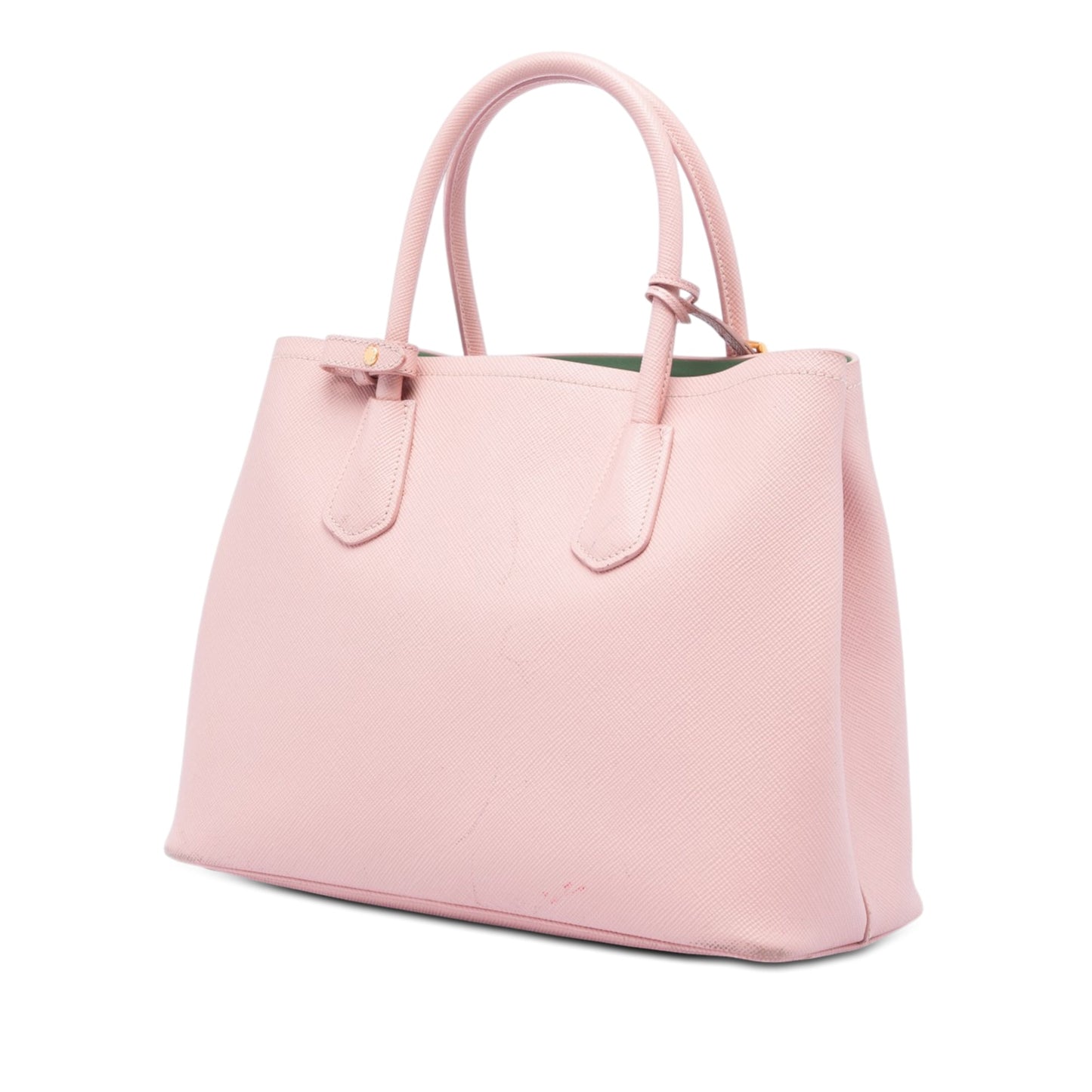 Prada Medium Saffiano Cuir Double Satchel