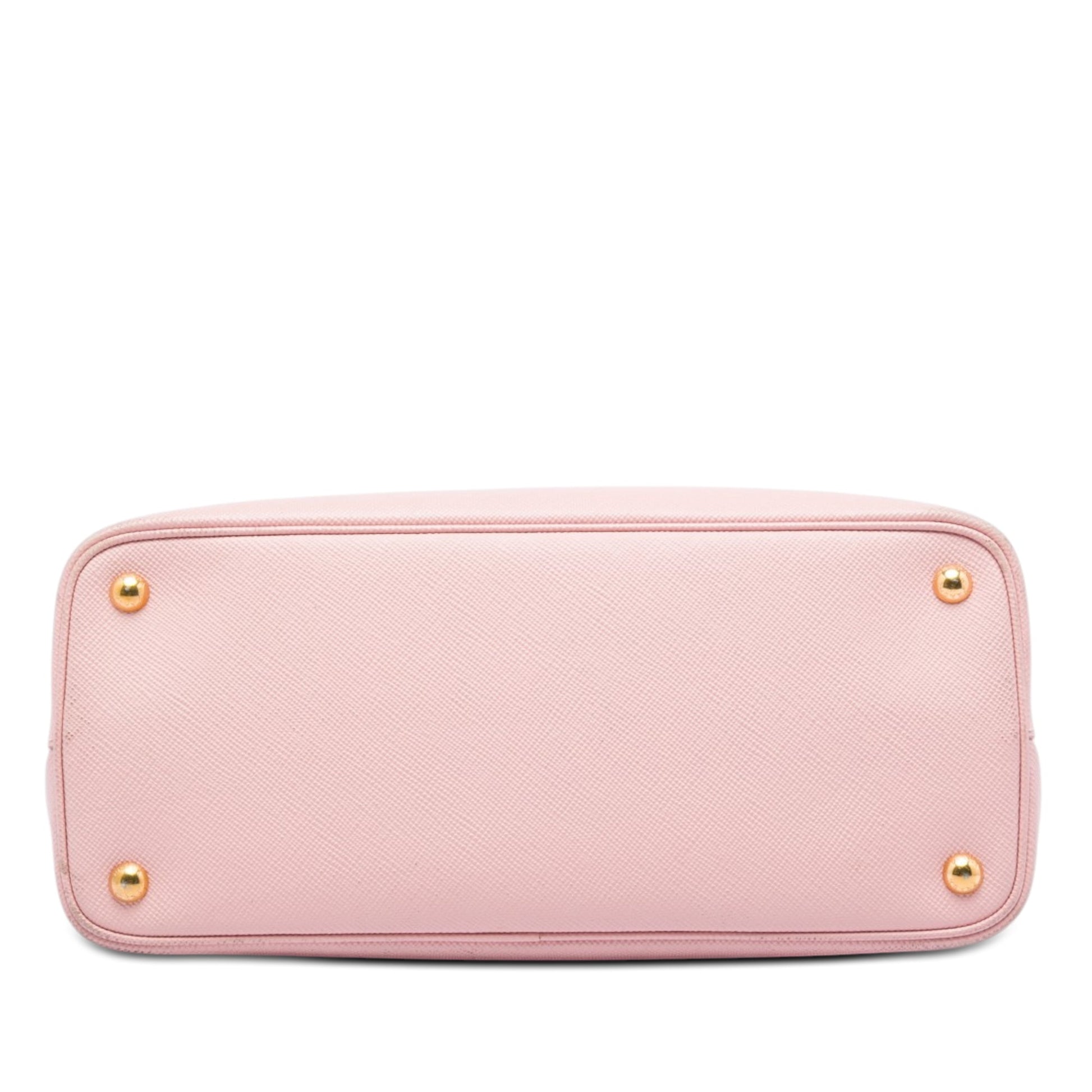 Prada Medium Saffiano Cuir Double Satchel
