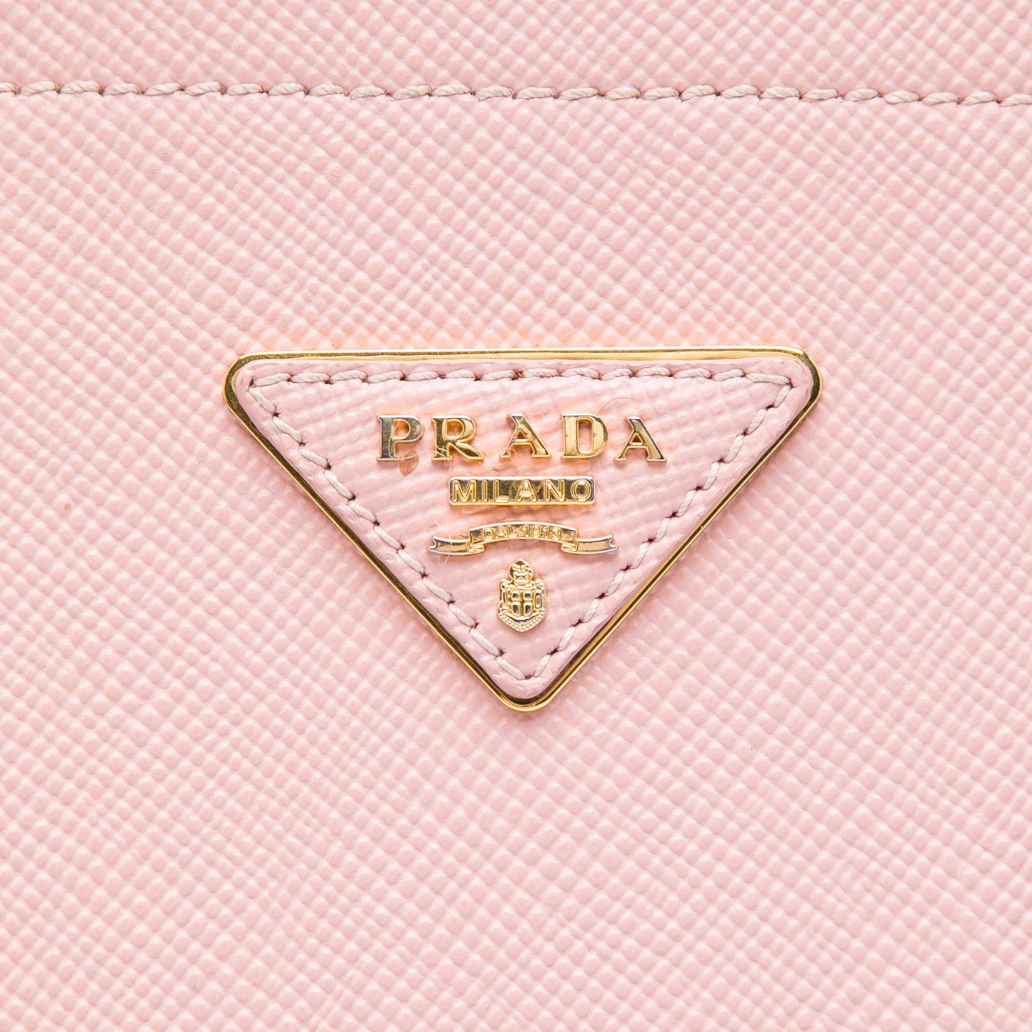 Prada Medium Saffiano Cuir Double Satchel