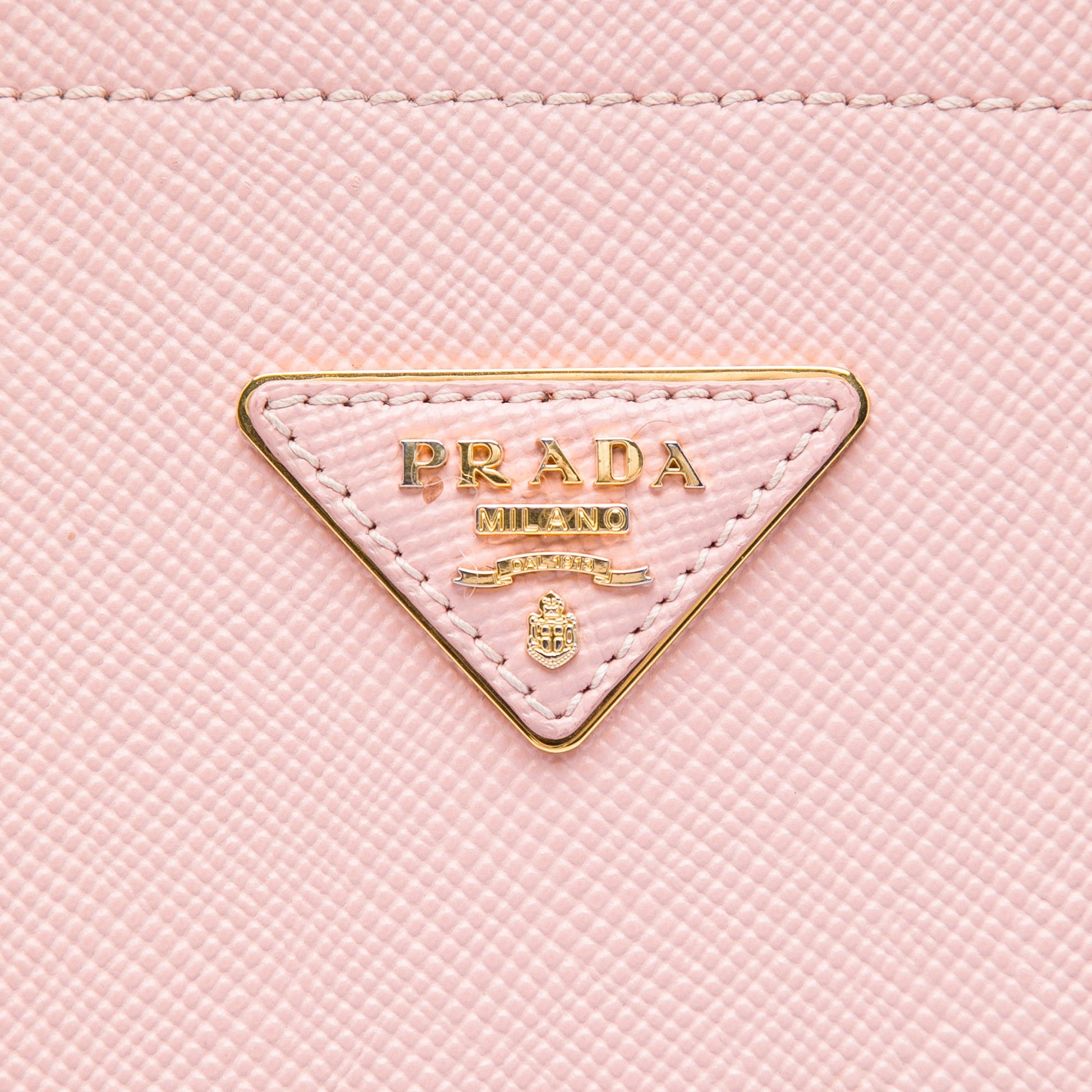 Prada Medium Saffiano Cuir Double Satchel