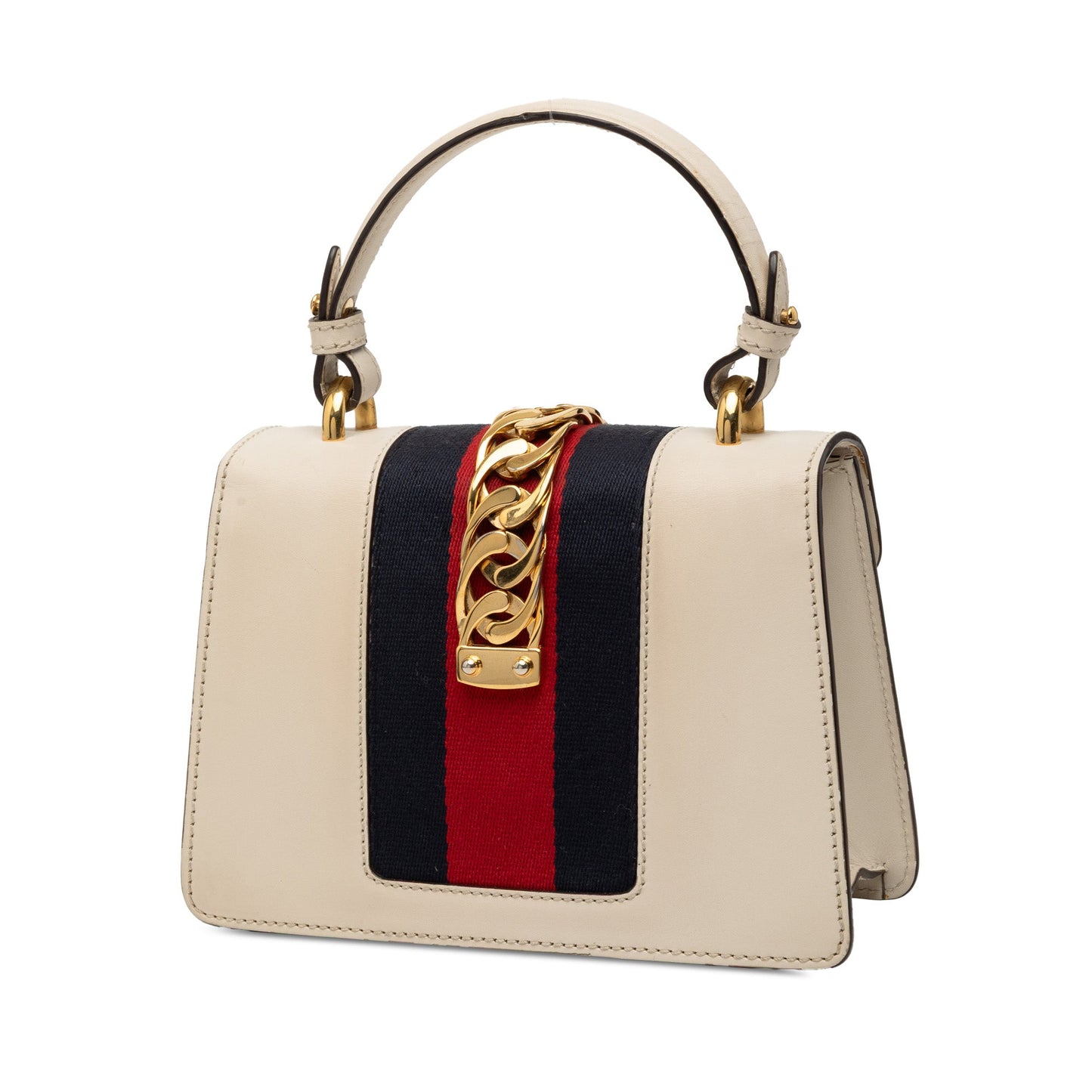 Gucci Mini Calfskin Sylvie Satchel