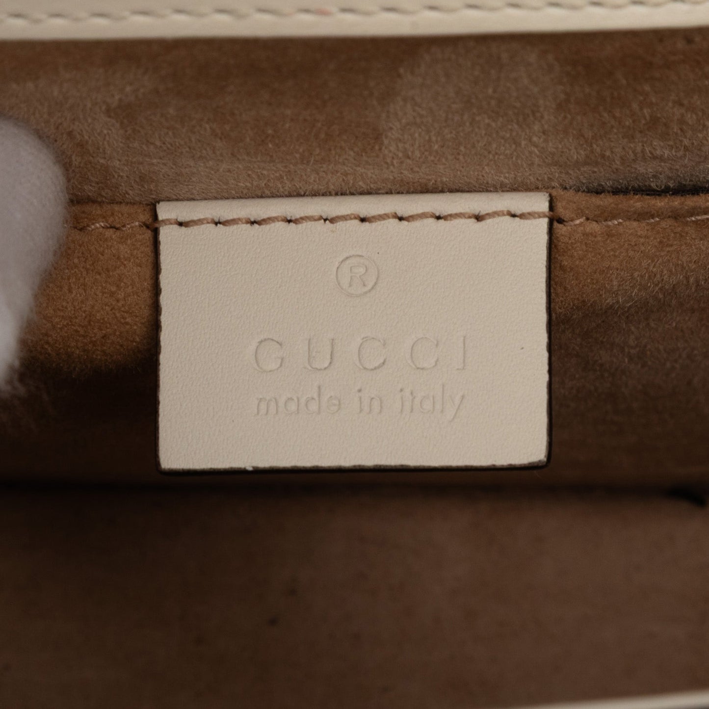 Gucci Mini Calfskin Sylvie Satchel