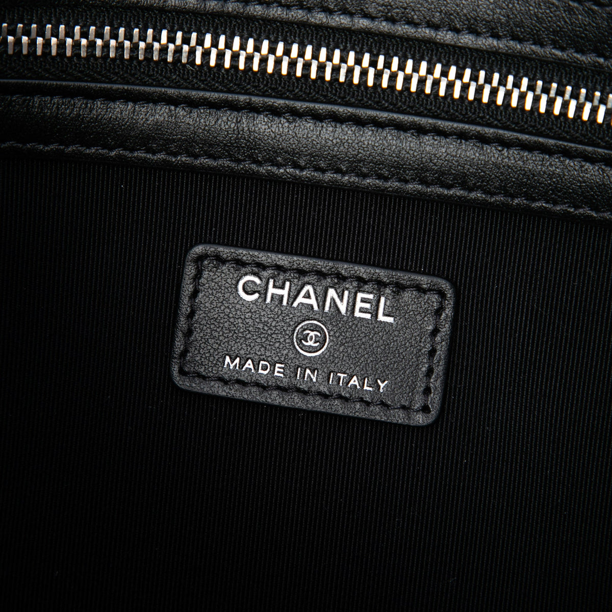 Chanel Medium Wool Felt Deauville O Case Clutch