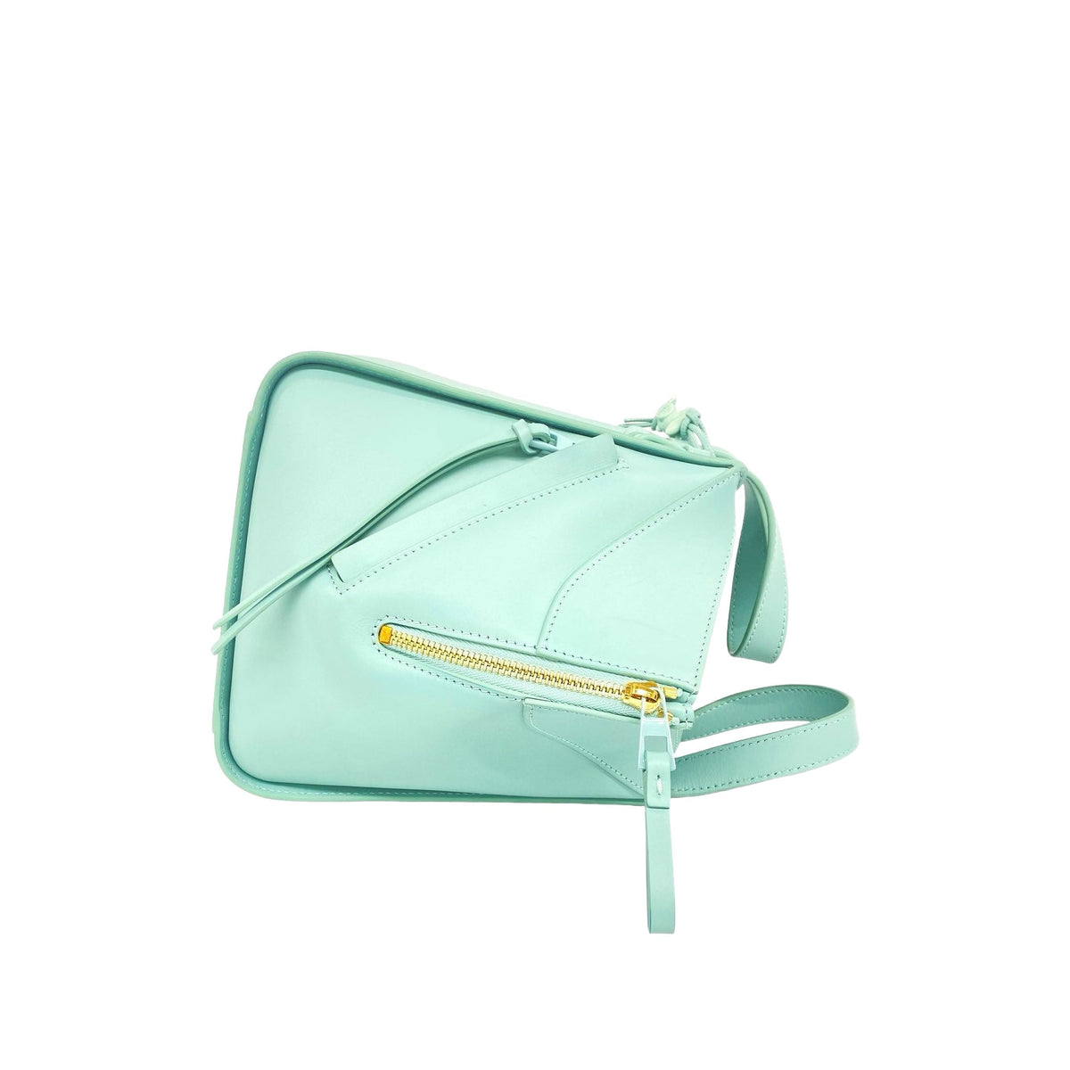 LOEWE Soft Grained Calfskin Compact Hammock Bag — Green