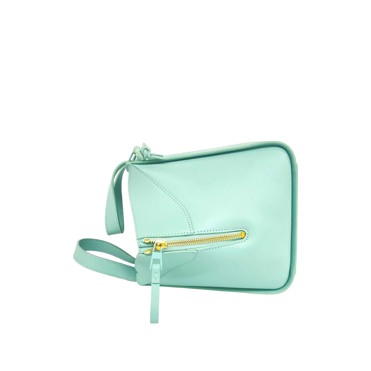 LOEWE Soft Grained Calfskin Compact Hammock Bag — Green