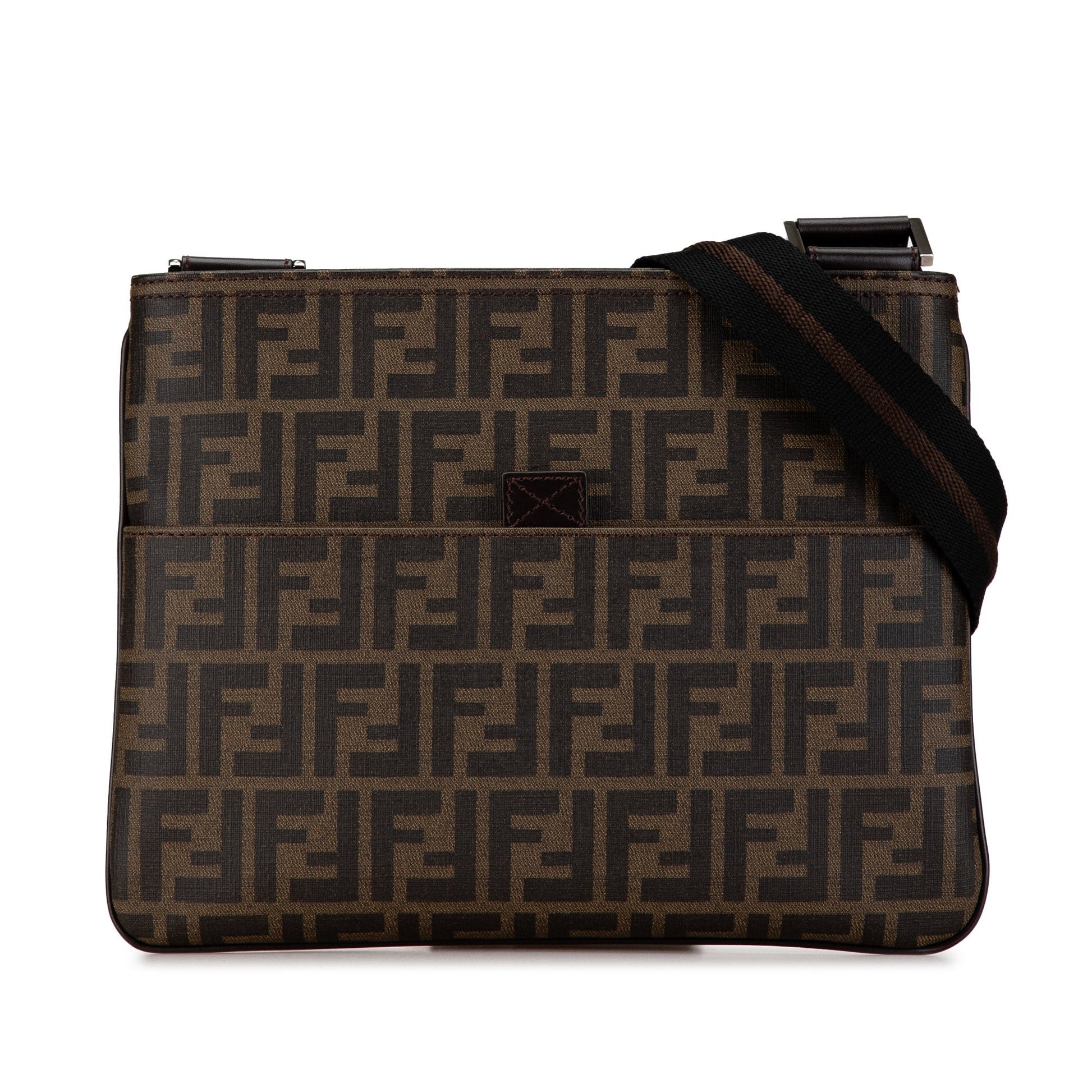 Fendi Zucca Coated Canvas Crossbody