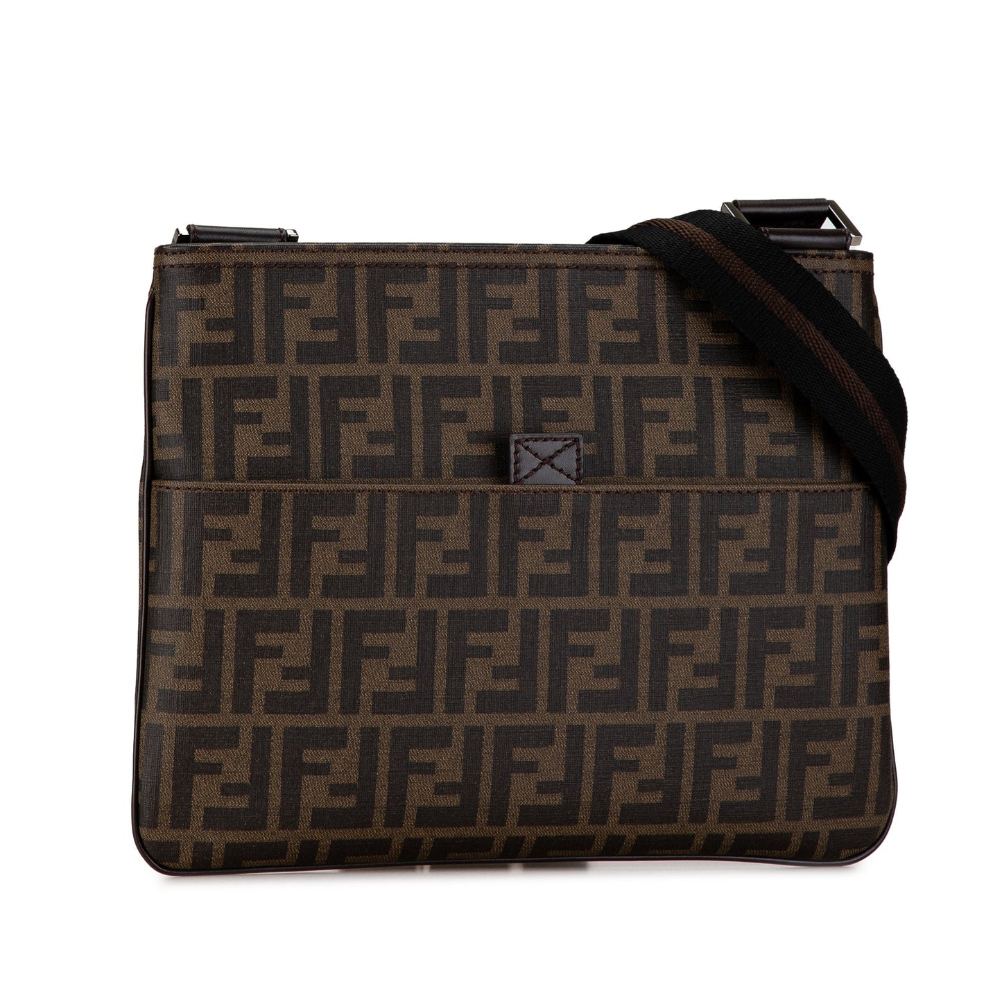 Fendi Zucca Coated Canvas Crossbody
