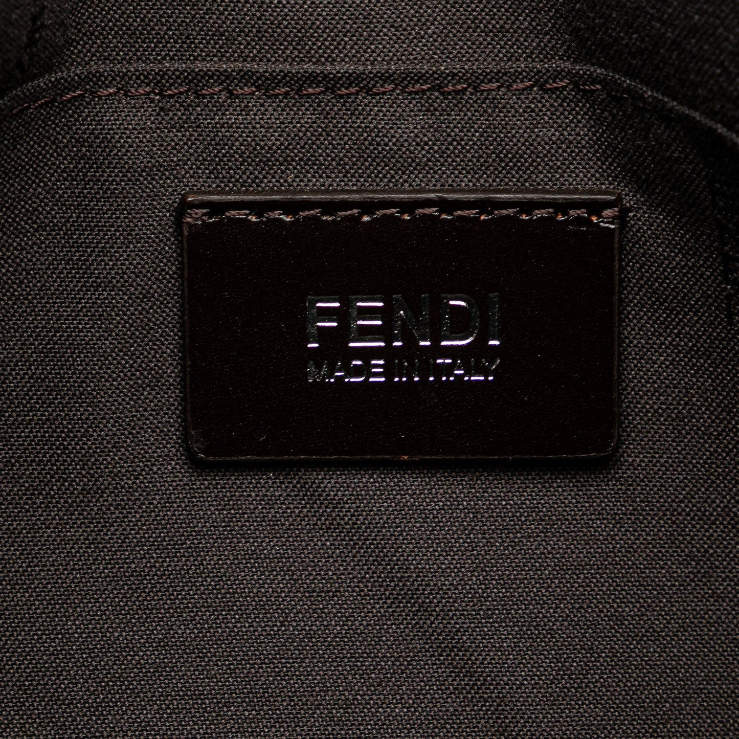Fendi Zucca Coated Canvas Crossbody