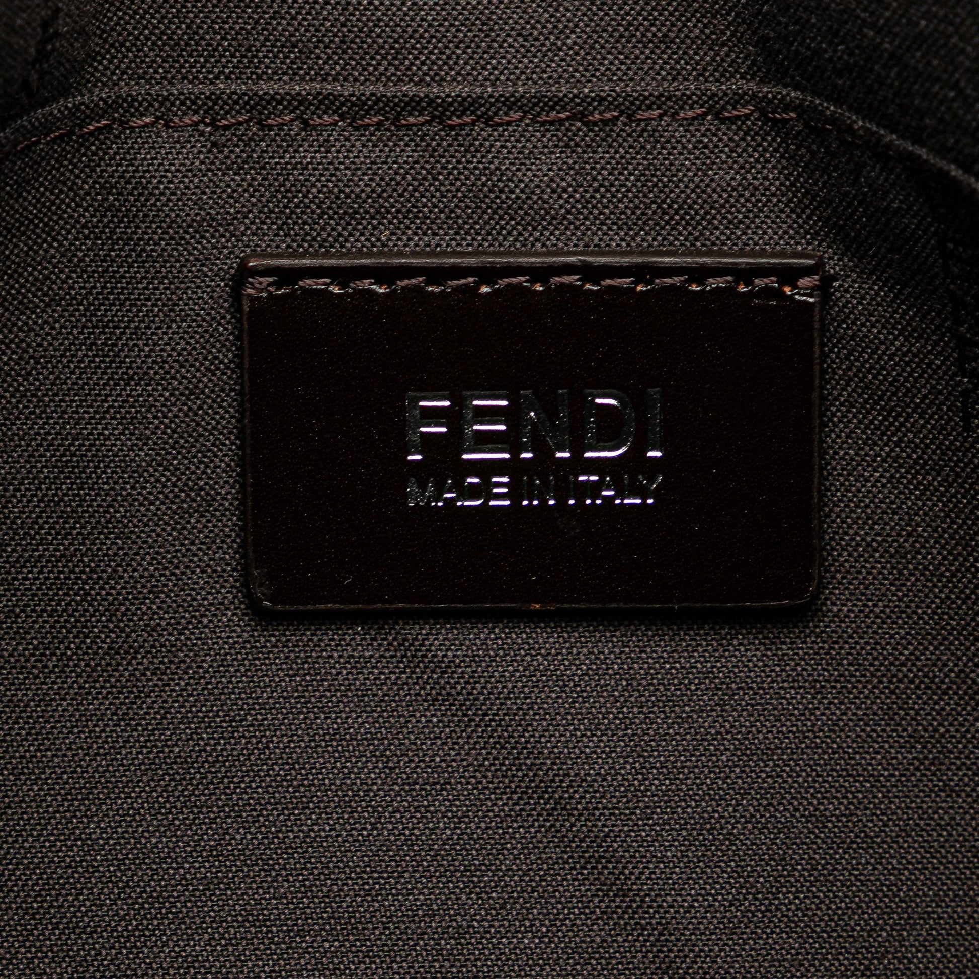 Fendi Zucca Coated Canvas Crossbody