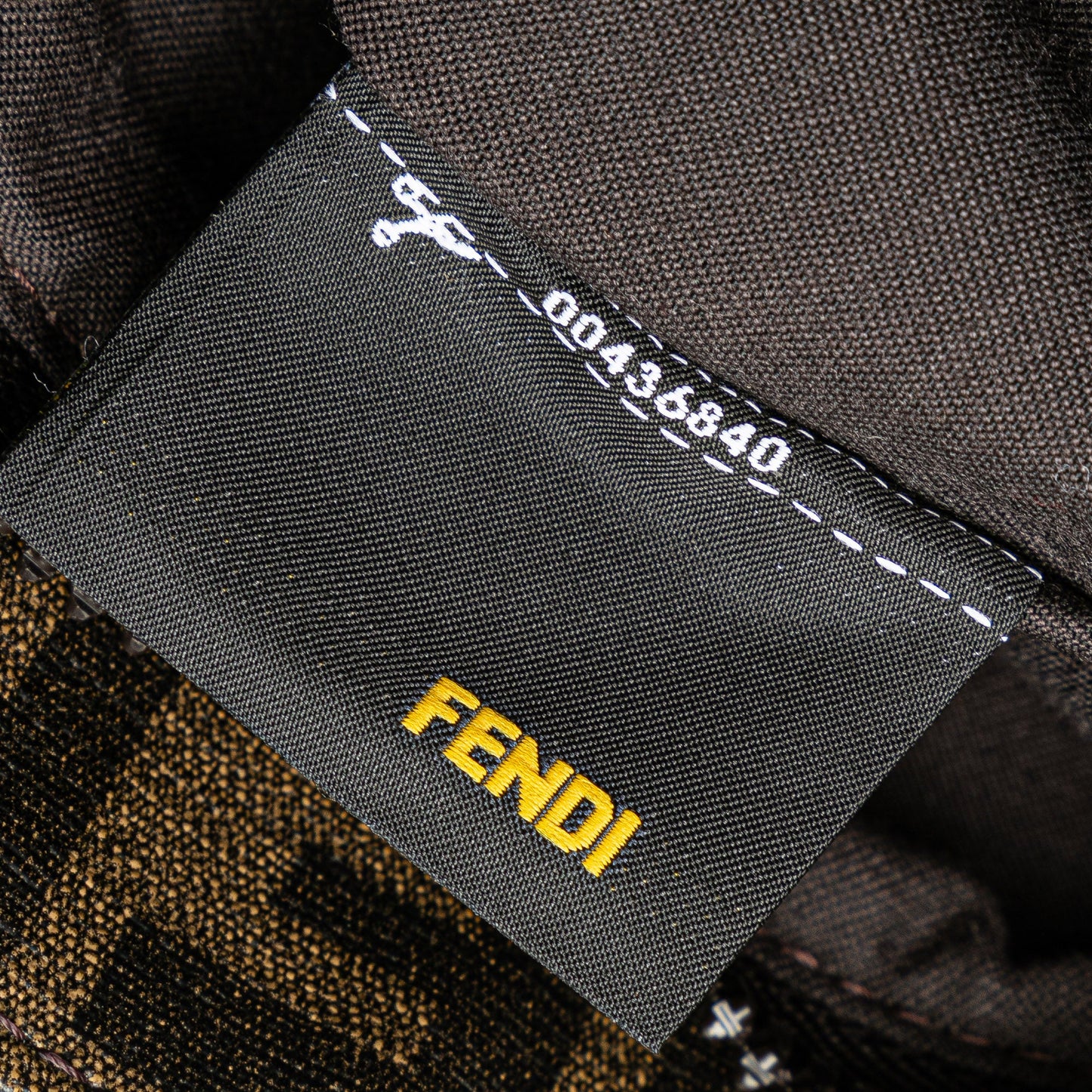 Fendi Zucca Coated Canvas Crossbody
