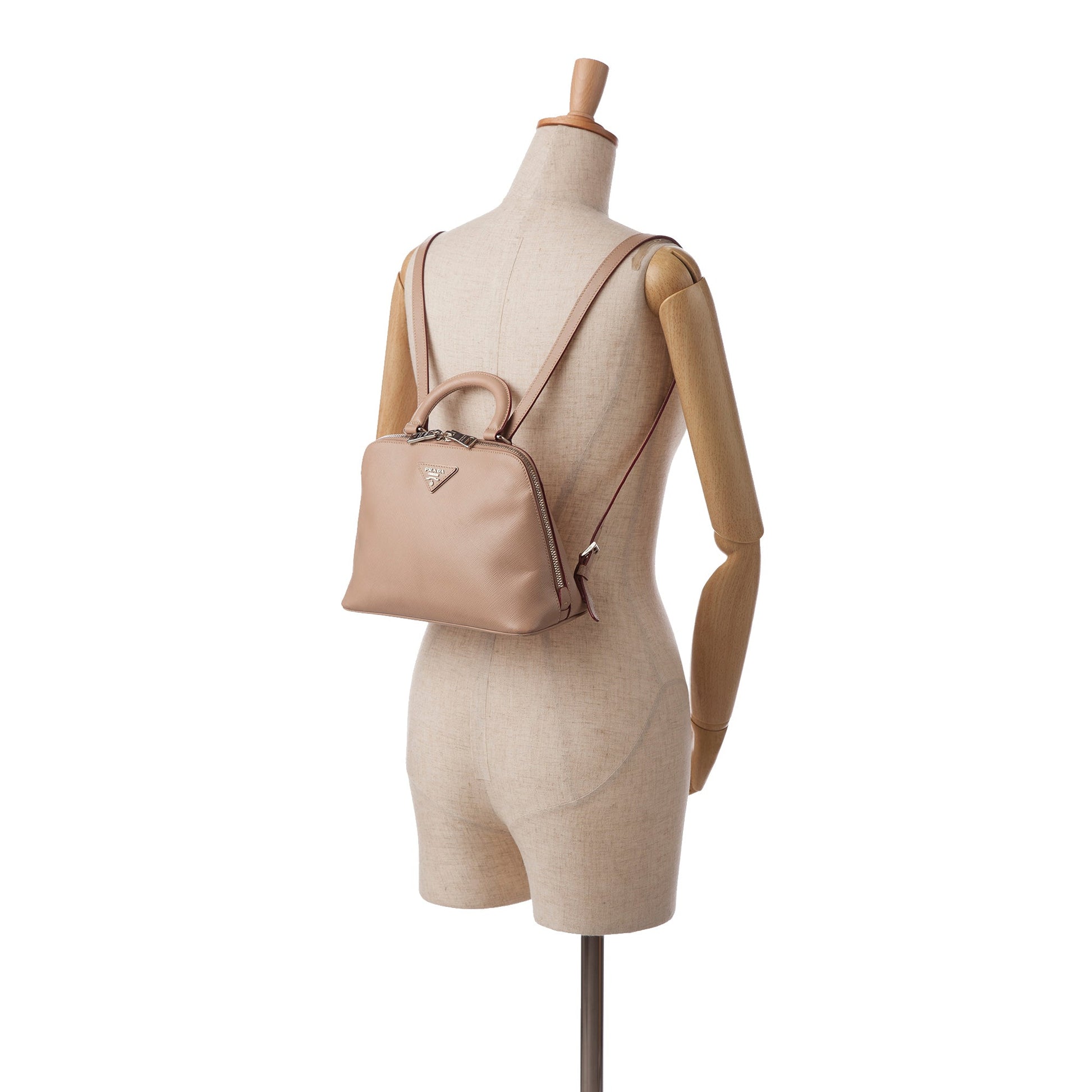 Prada Saffiano Lux Promenade Backpack