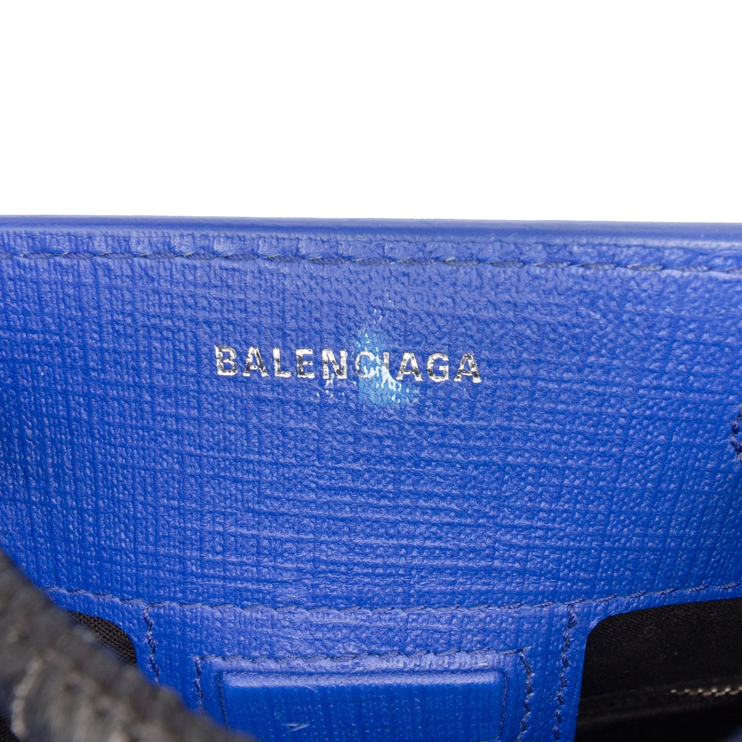 Balenciaga XXS Leather Logo Shopping Tote