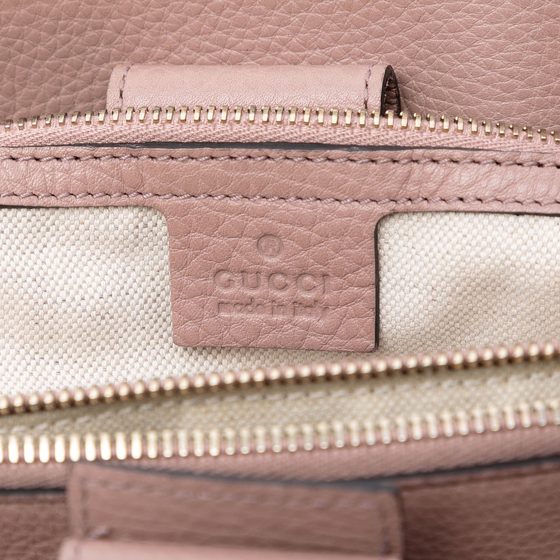 Gucci Medium Calfskin Bamboo Shopper Satchel