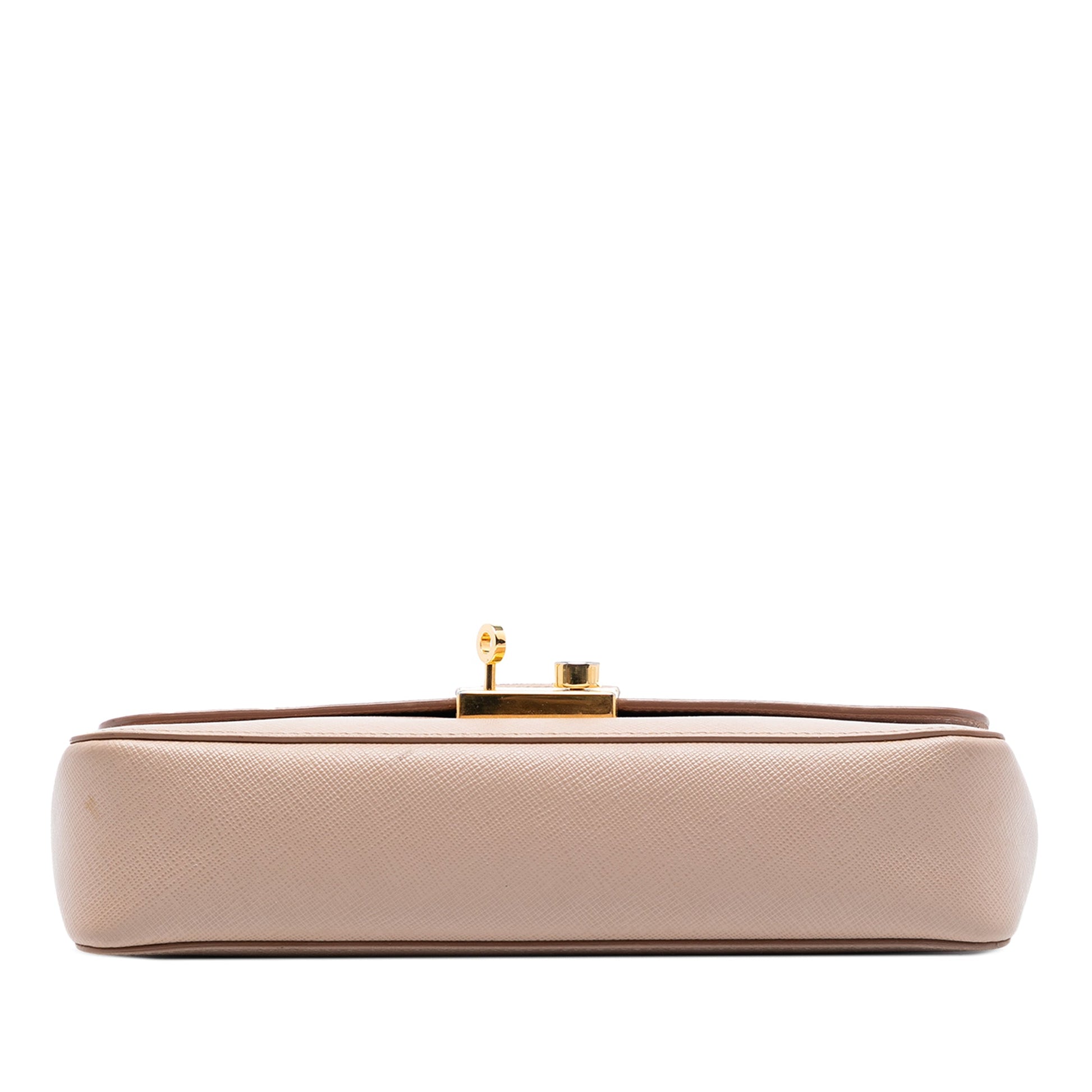 Prada Saffiano Sound Lock Satchel