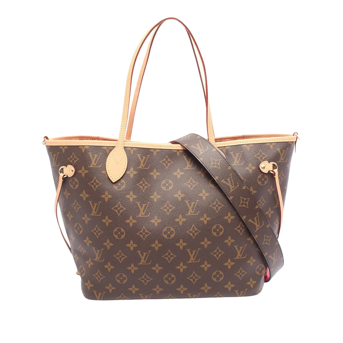 Louis Vuitton Monogram Neverfull Inside Out MM — Brown