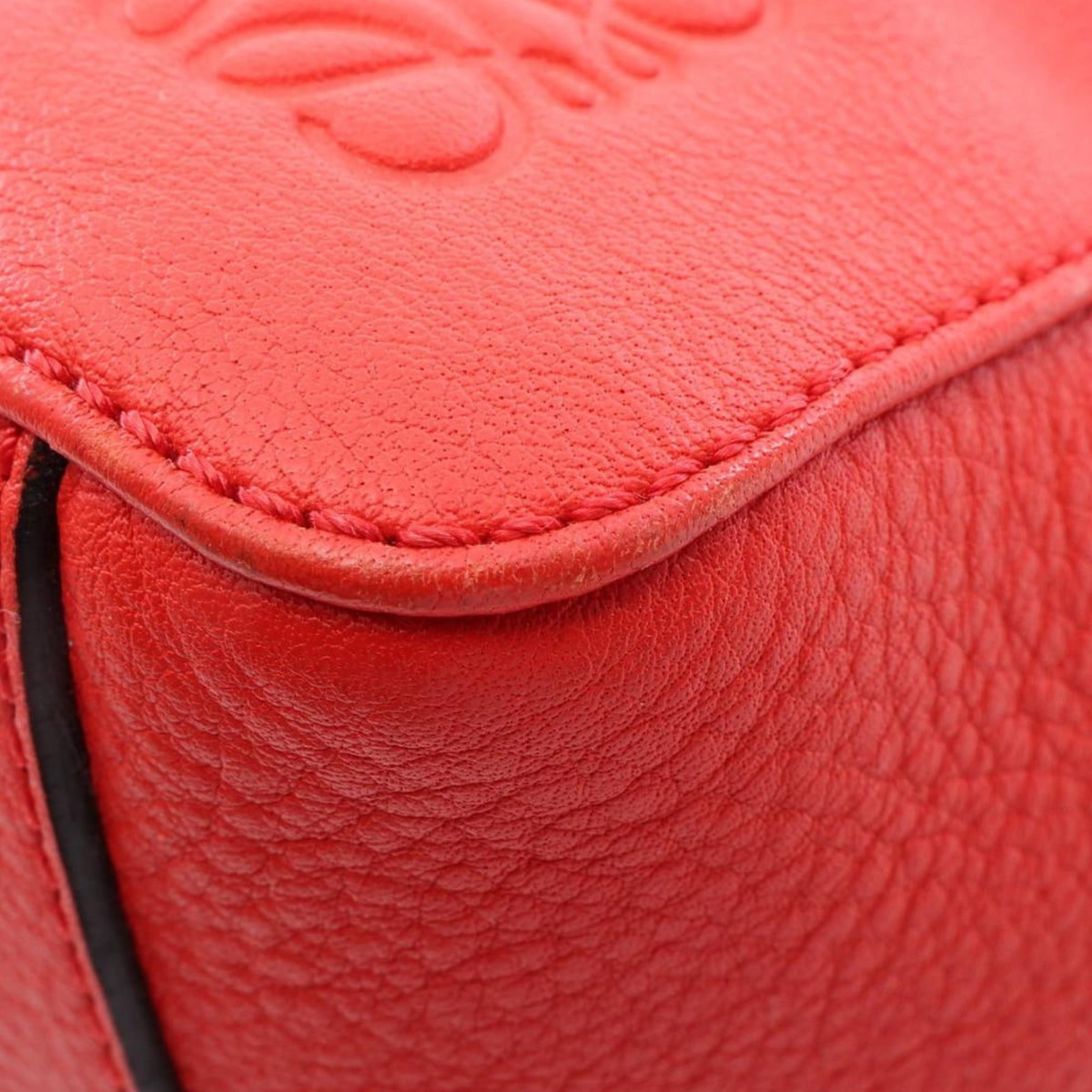 LOEWE Leather V Bucket Bag
