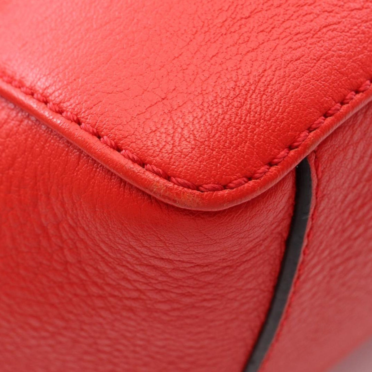 LOEWE Leather V Bucket Bag