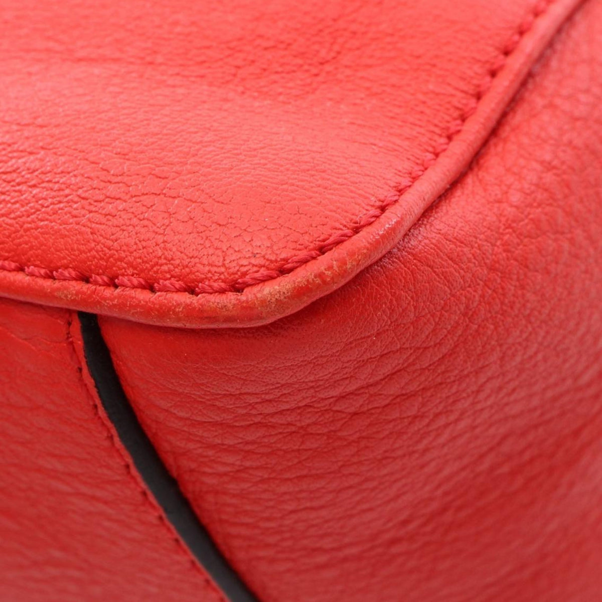 LOEWE Leather V Bucket Bag