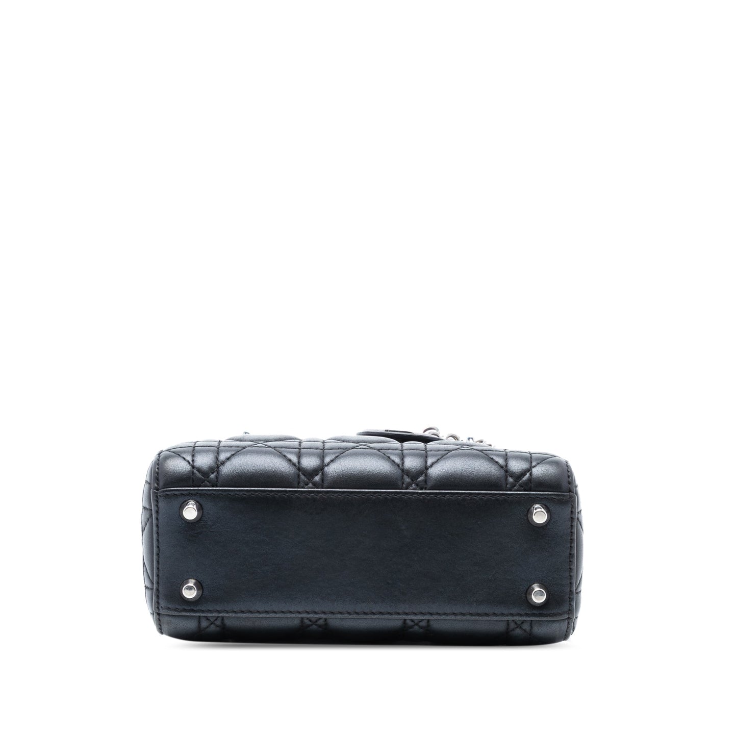 Dior Mini Iridescent Lambskin Cannage Lady Dior