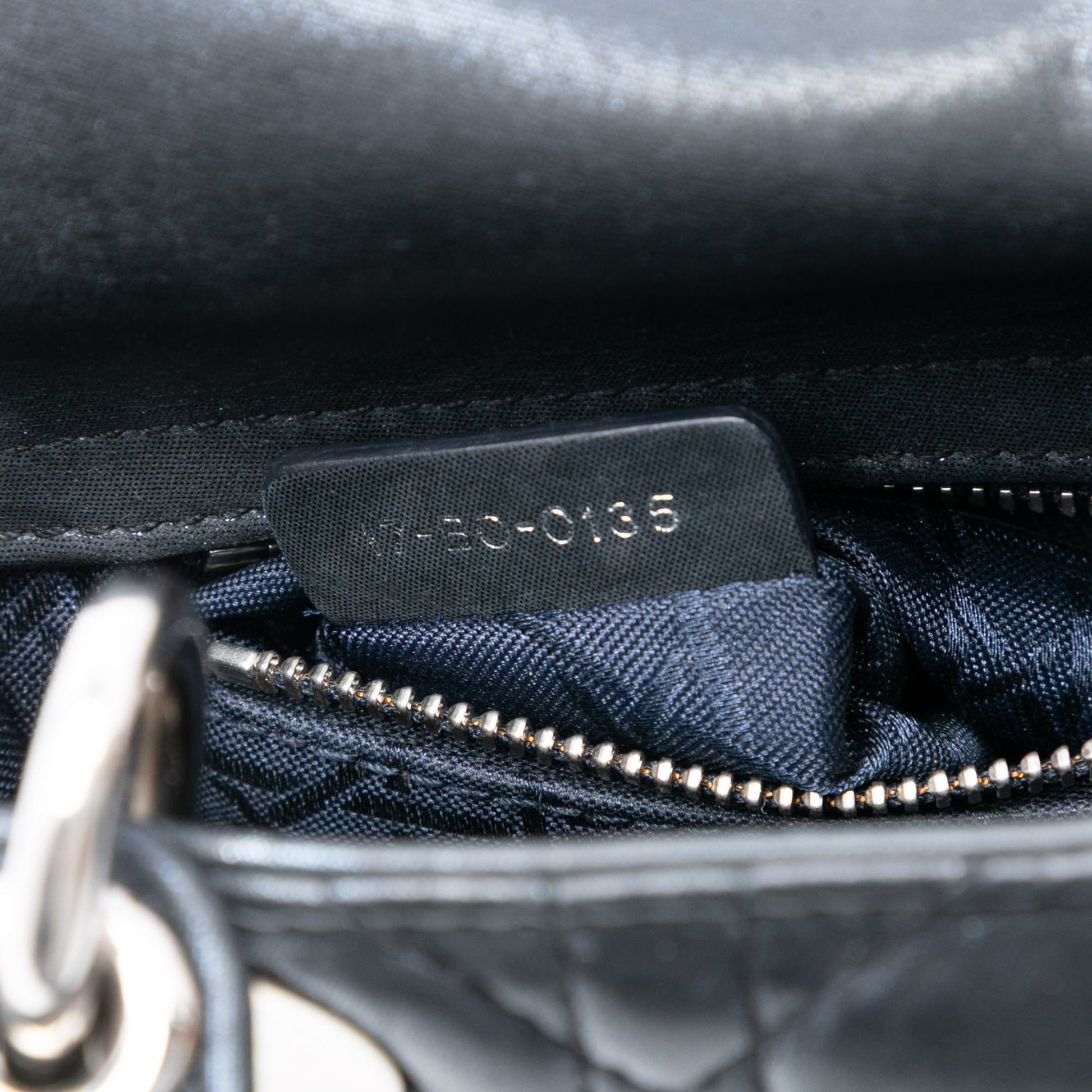 Dior Mini Iridescent Lambskin Cannage Lady Dior