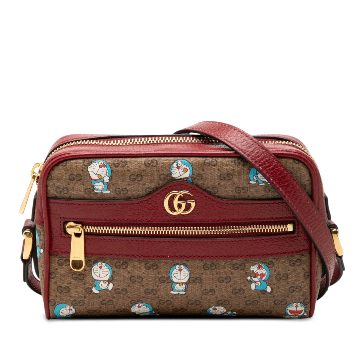 Gucci Mini GG Supreme Doraemon Camera Bag