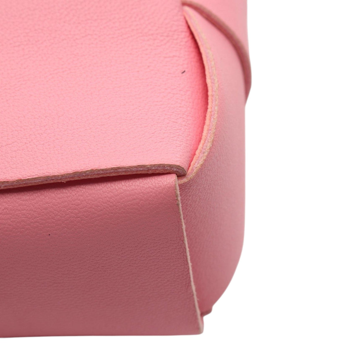 Bottega Veneta Candy Nappa Intrecciato Cassette Crossbody — Pink