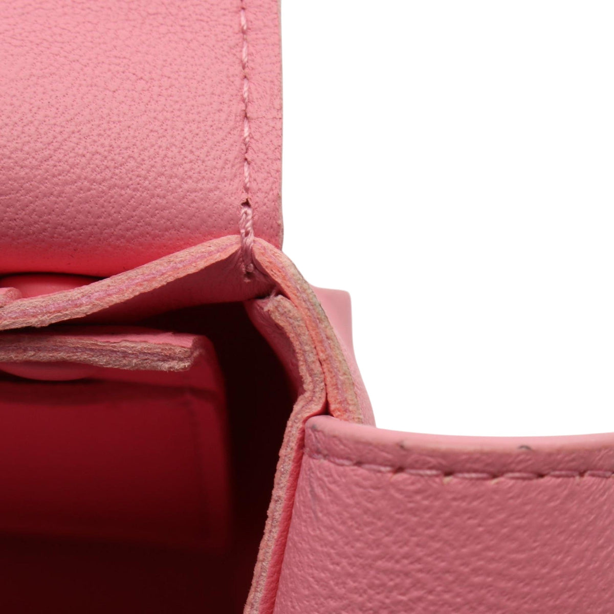 Bottega Veneta Candy Nappa Intrecciato Cassette Crossbody — Pink