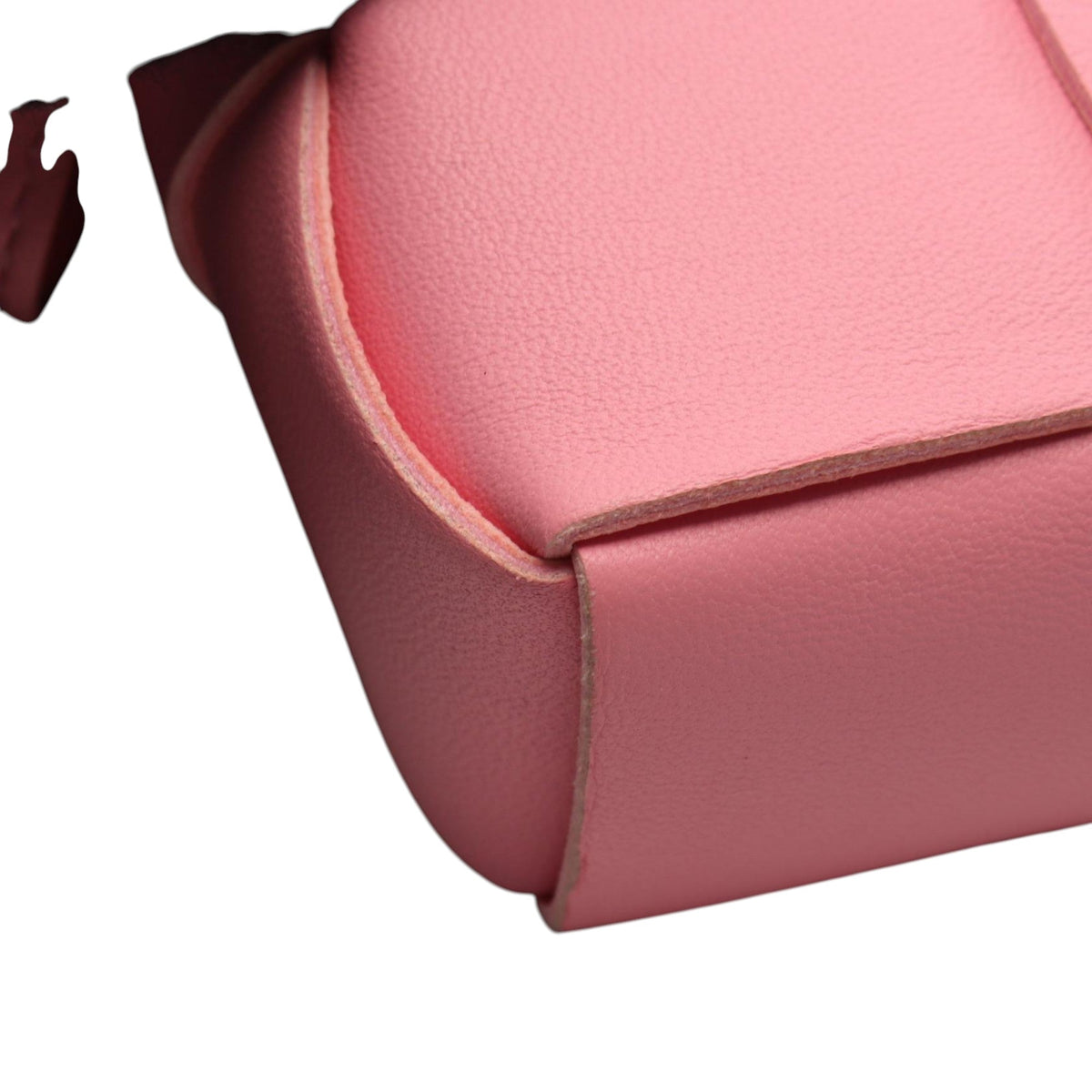 Bottega Veneta Candy Nappa Intrecciato Cassette Crossbody — Pink