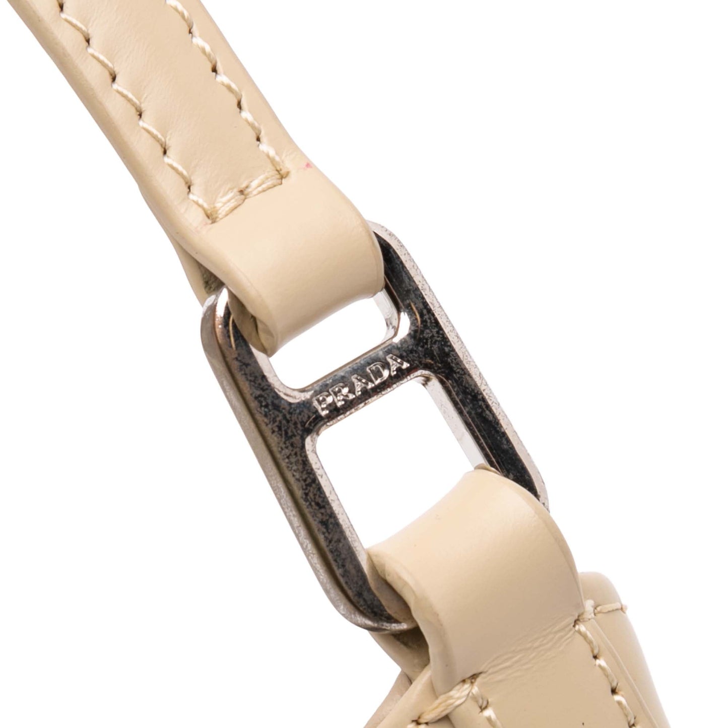 Prada Brushed Leather Cleo Shoulder Bag