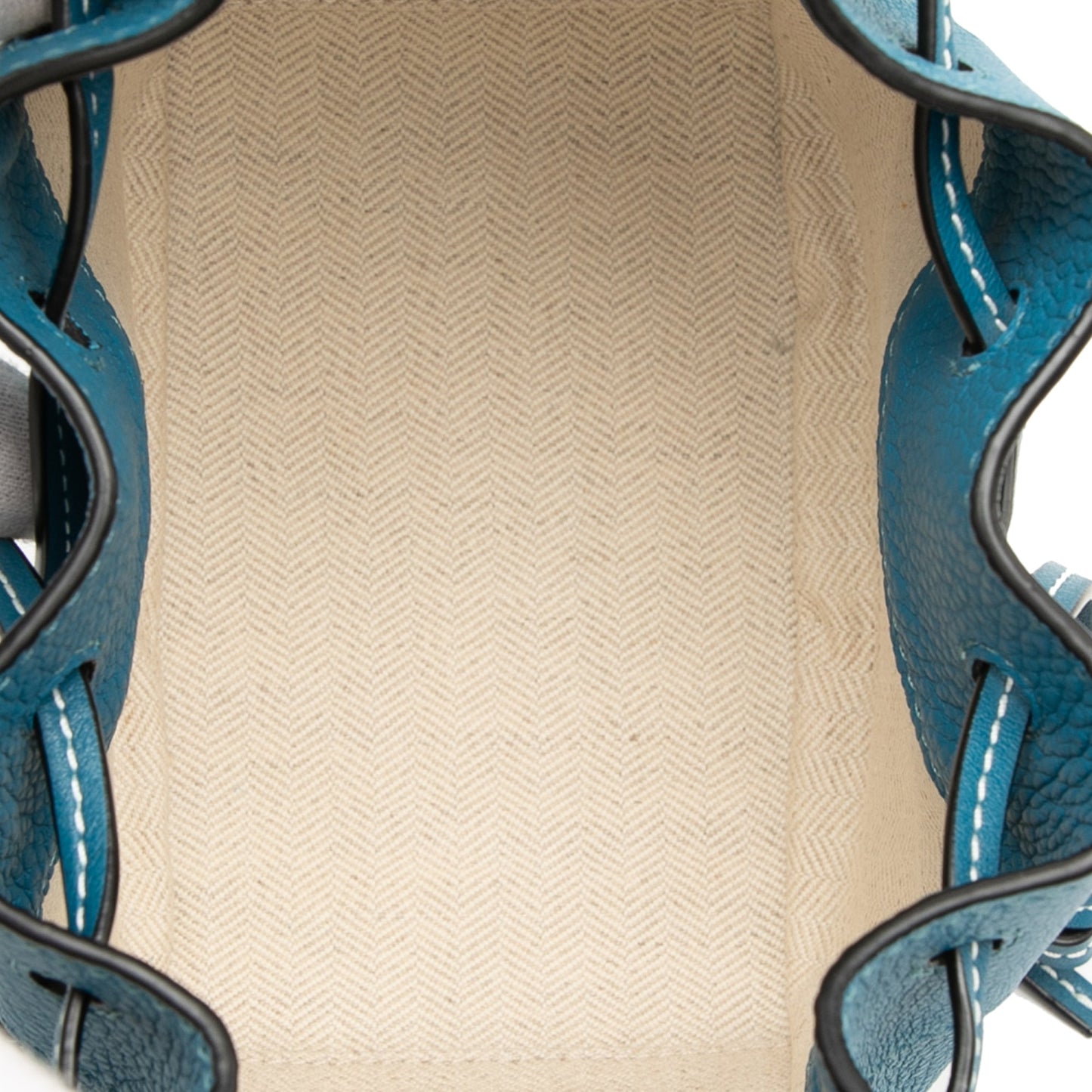 LOEWE Mini Leather Drawstring Hammock Bag