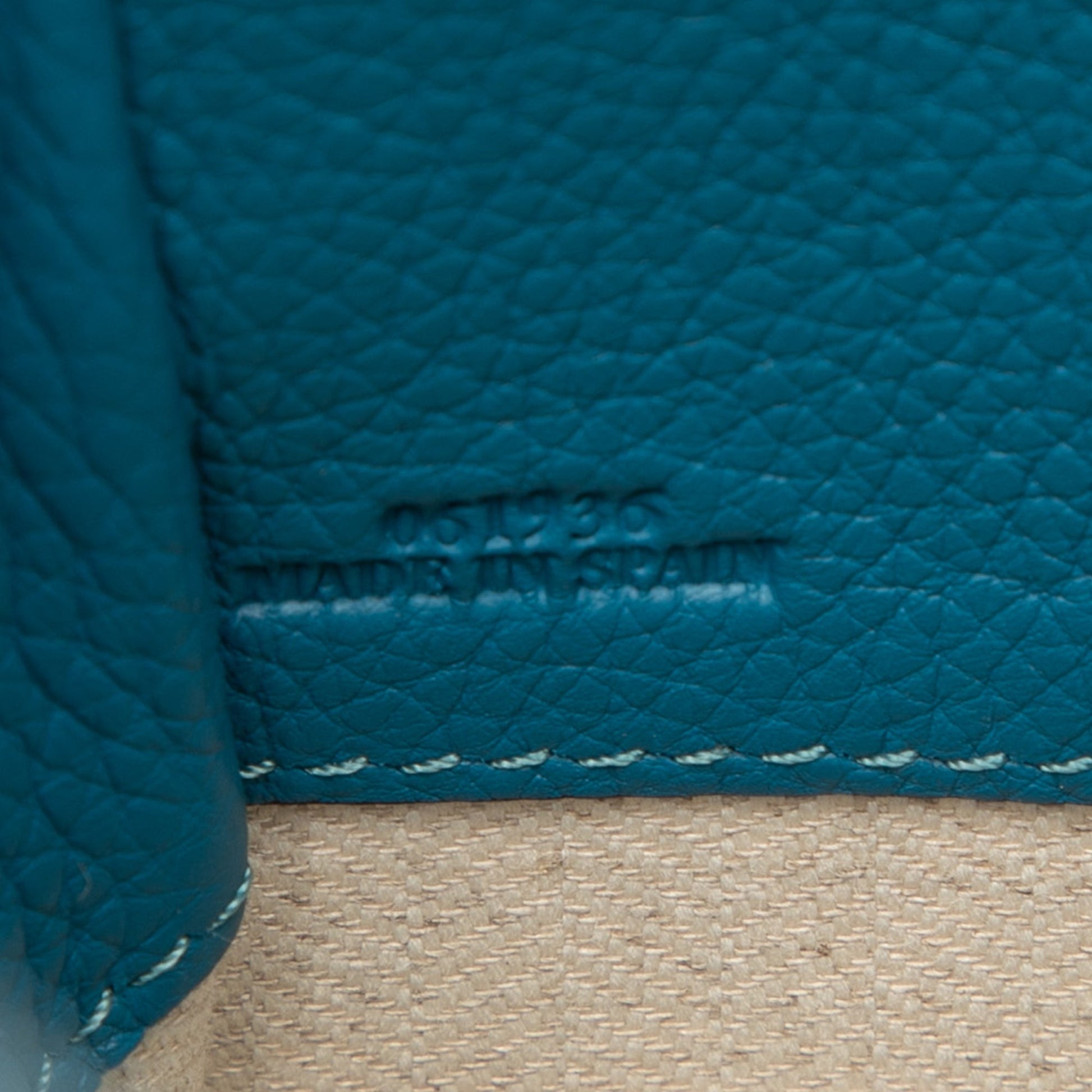 LOEWE Mini Leather Drawstring Hammock Bag