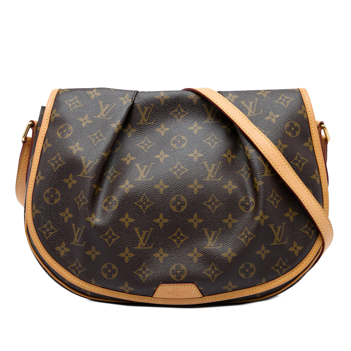 Louis Vuitton Monogram Menilmontant MM — Brown