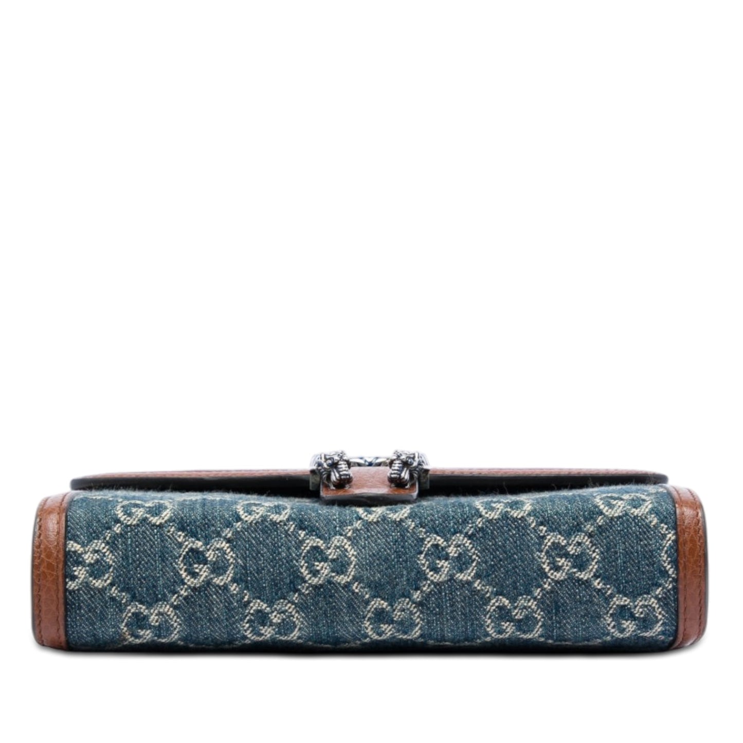 Gucci GG Denim Dionysus Wallet on Chain