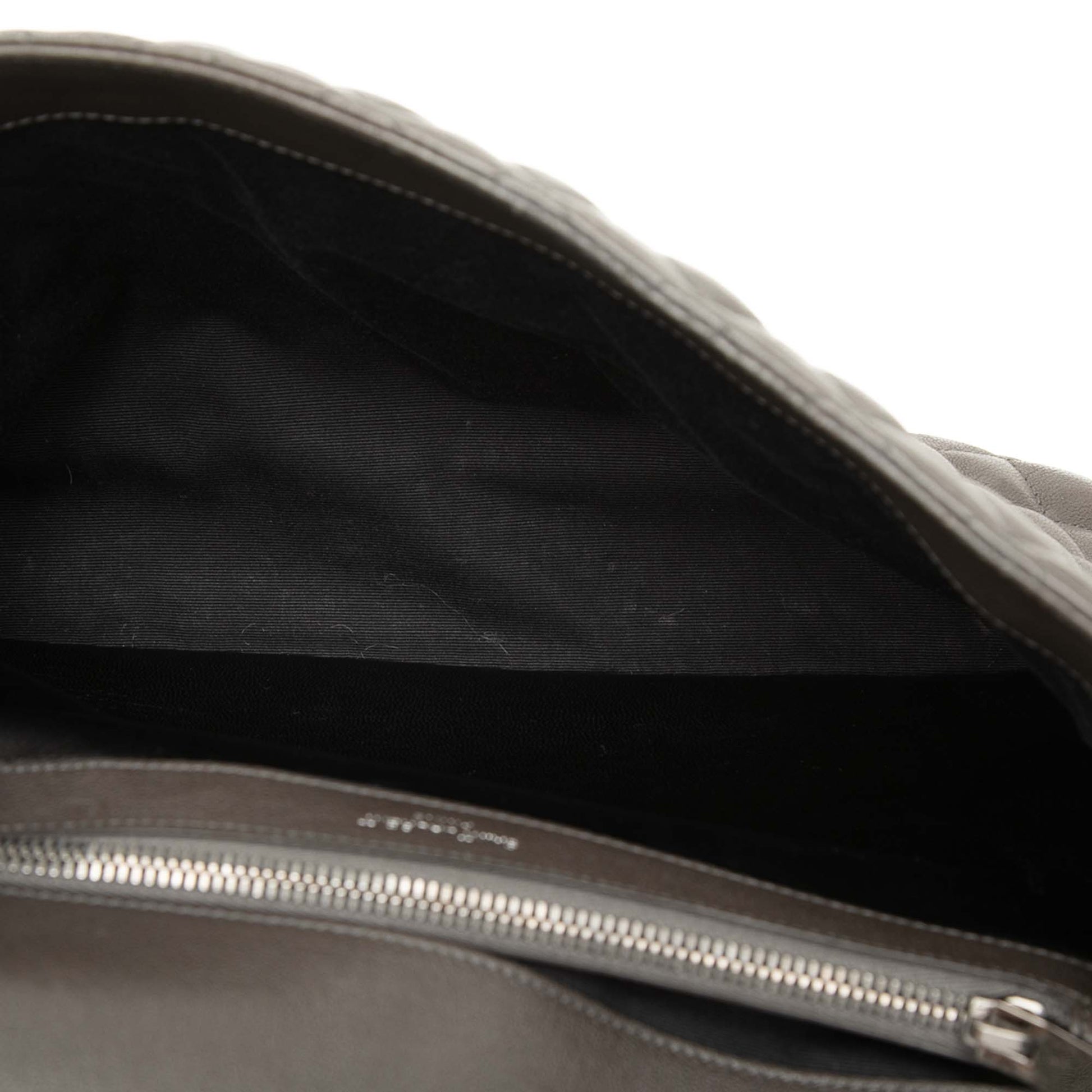 Saint Laurent Large Triquilt Sheepskin Monogram College Bag