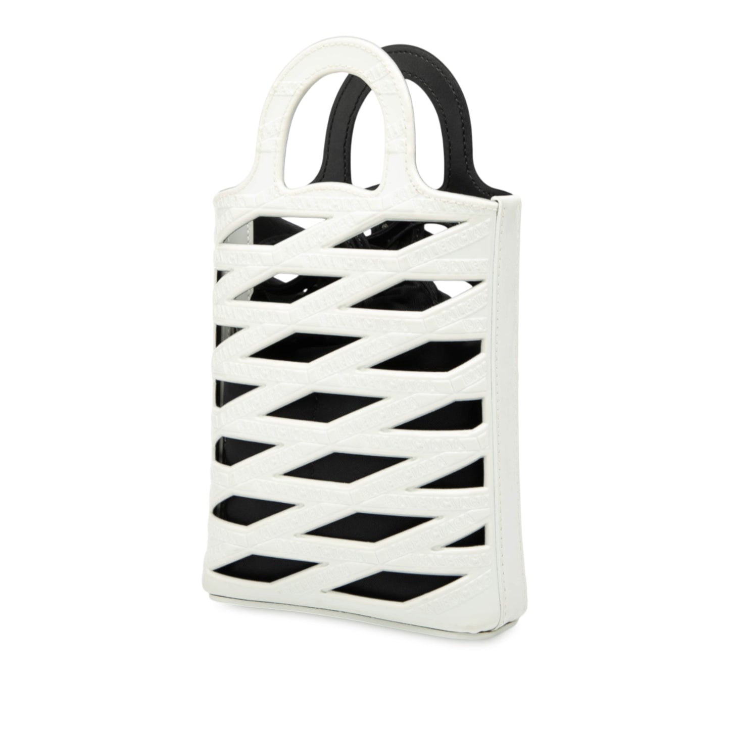 Balenciaga Leather Neo Basket Phone Holder