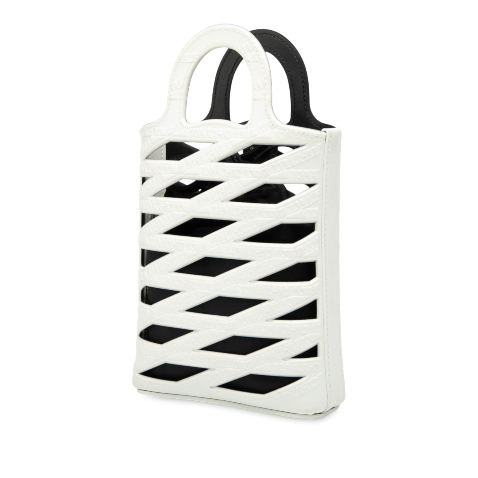 Balenciaga Leather Neo Basket Phone Holder