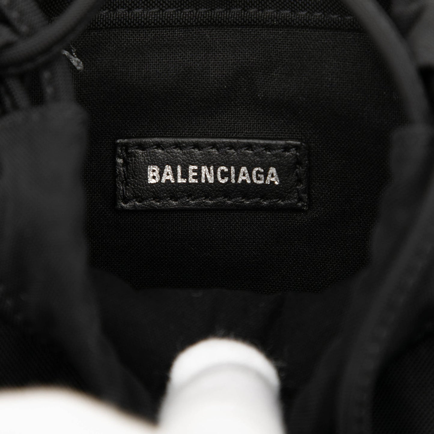 Balenciaga Leather Neo Basket Phone Holder